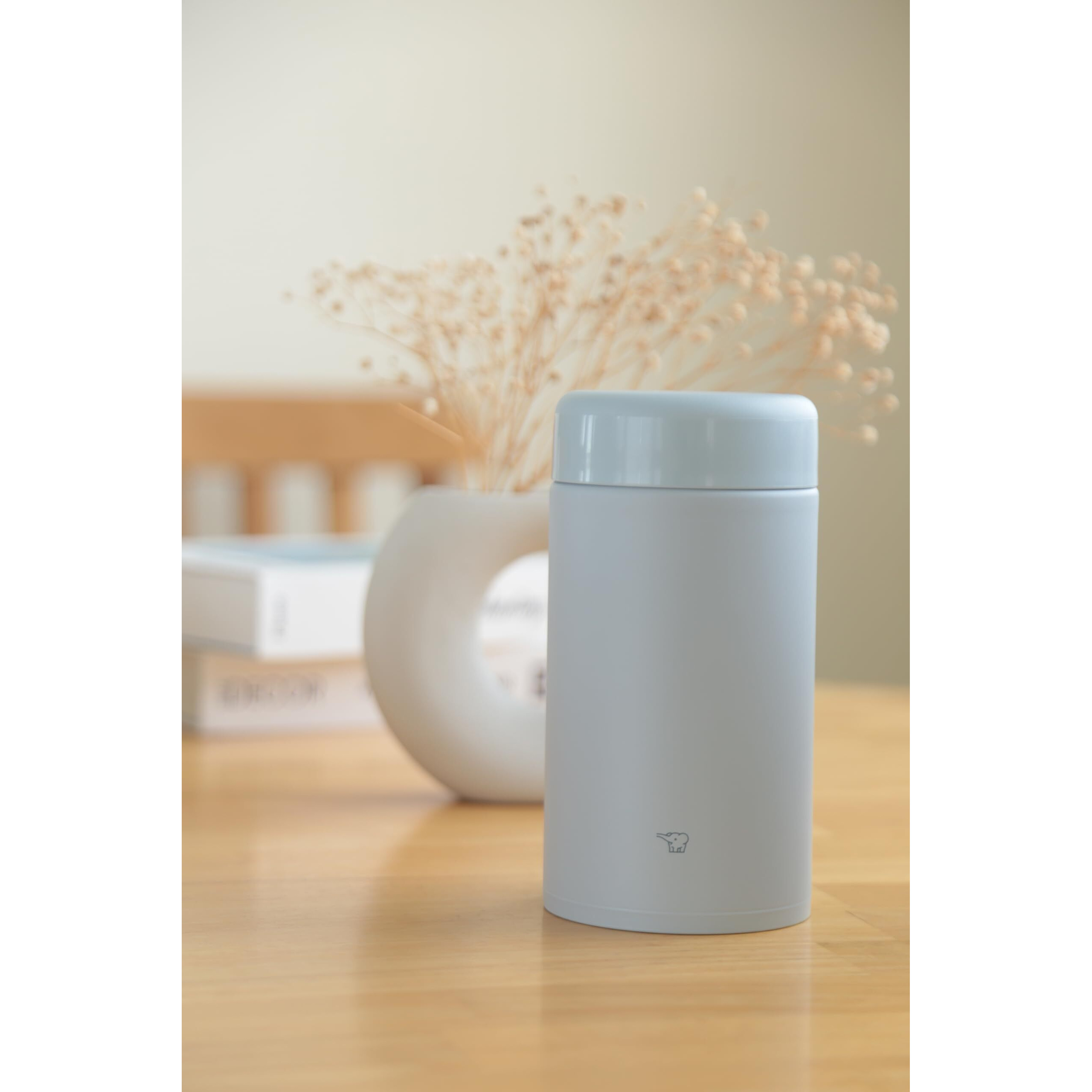Zojirushi Sw-Ka75 H Stainless Steel Lunch Jar 25 Oz Ice Gray