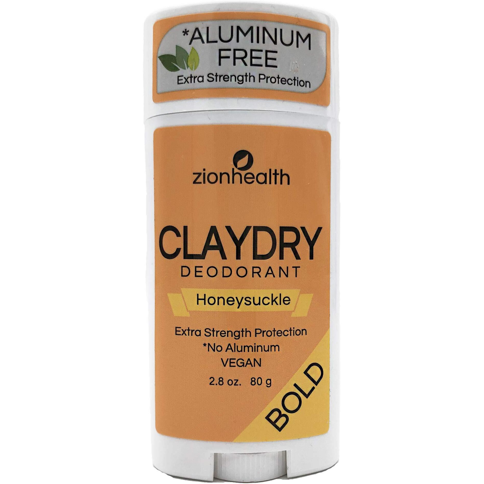 Clay Dry Bold - Honeysuckle Zion Health 2.8 Oz Stick