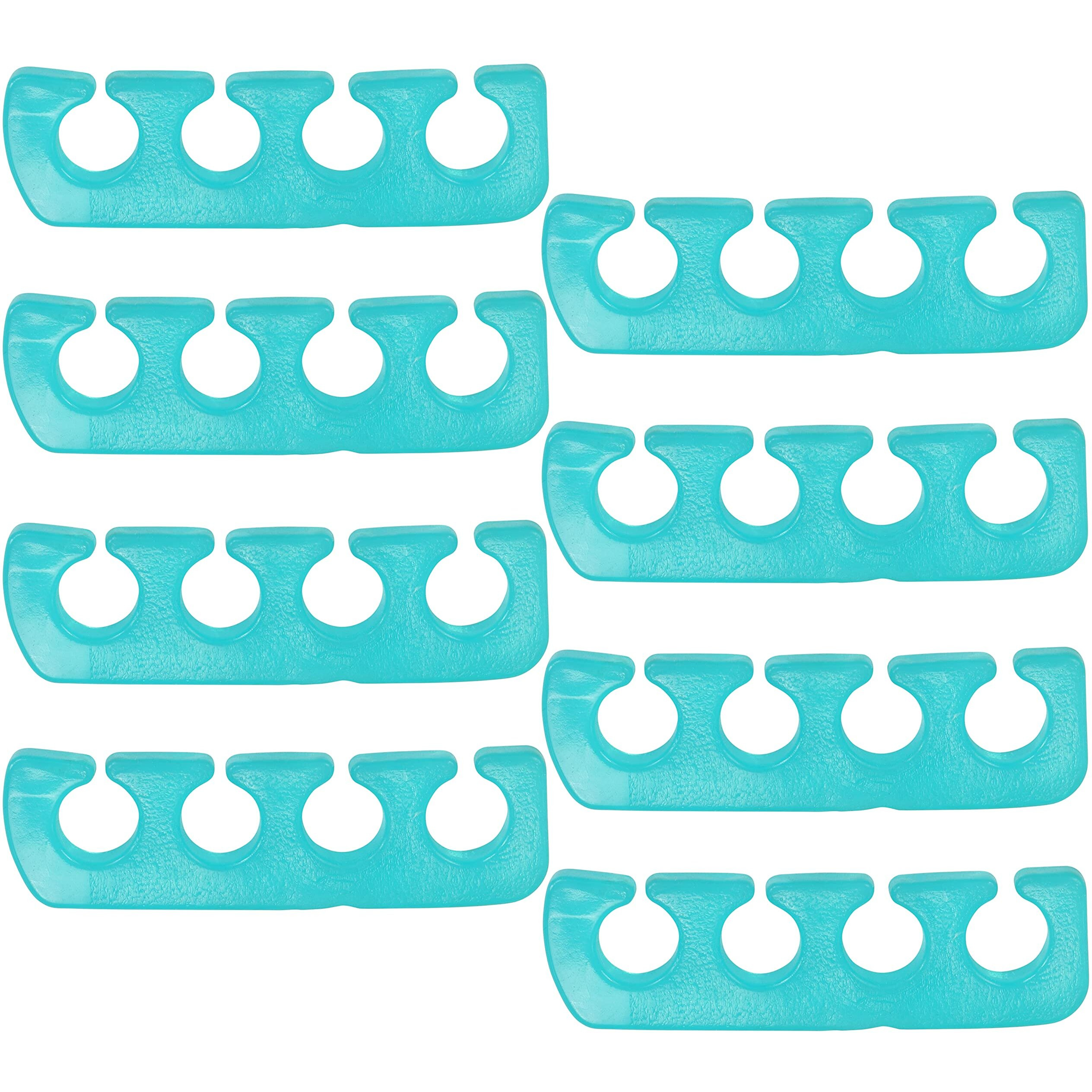 Iconikal Pedicure Gel Toe Stretcher And Separator  8-Pack Bunion Relief Spa Day Relaxing Pamper Treatment Vacation Supply