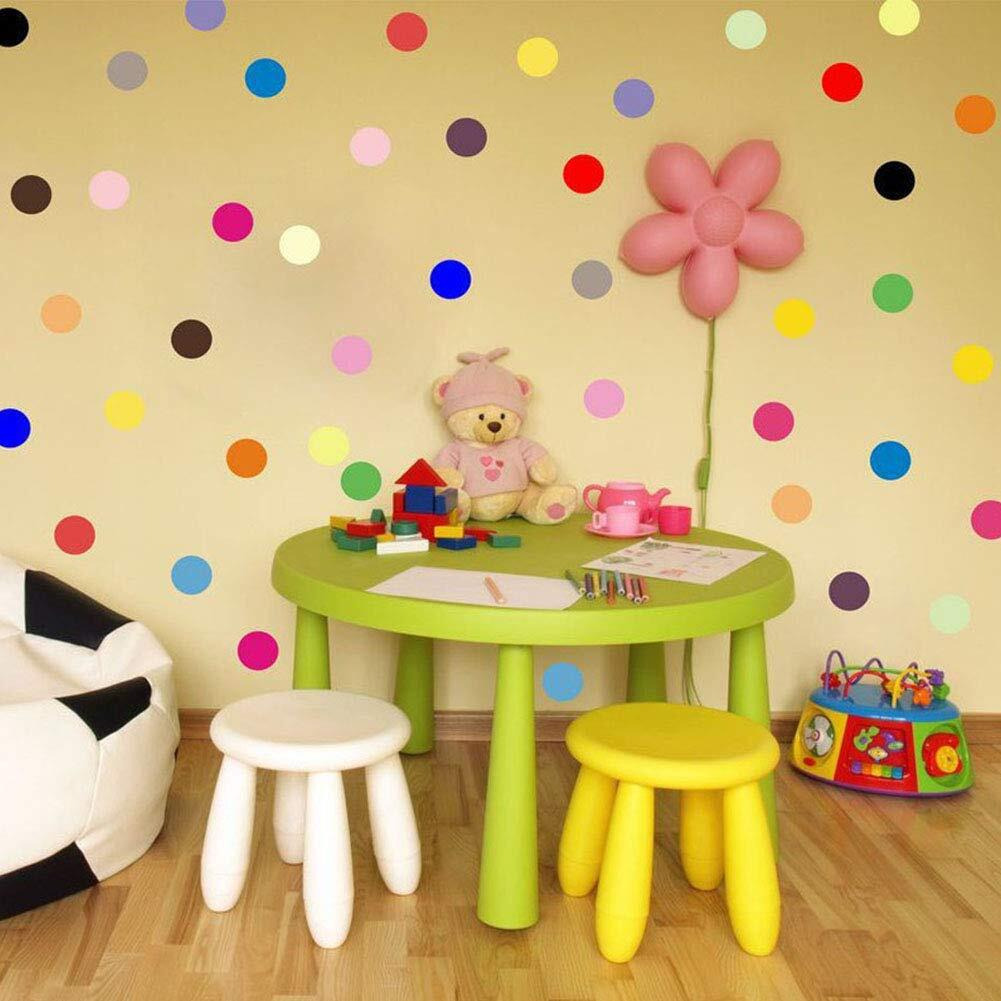 1152 Pieces 1 Inch/25Mm Round Dot Stickers Color Coding Labels Circle Adhesive Stickers 4"" X 6"" Sheet(Multicolored-Red  Blue  Yellow  Green)