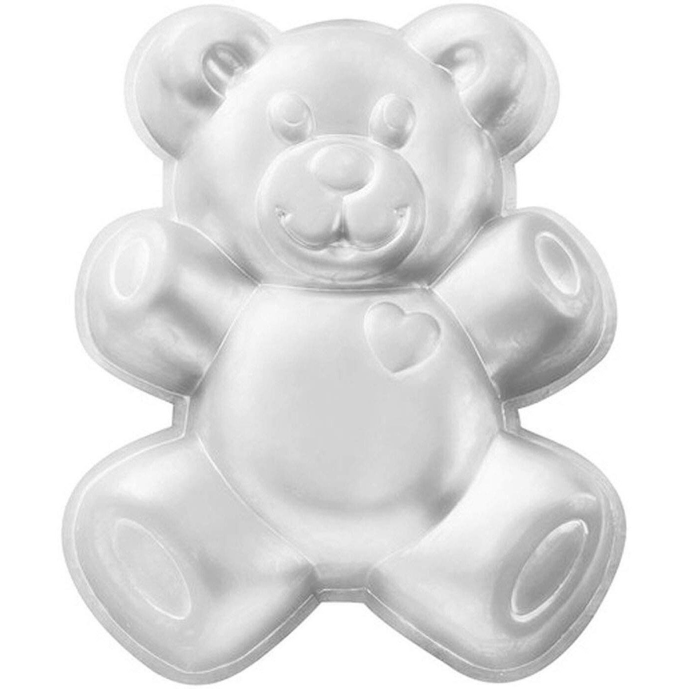Zdywy 12 Inch Teddy Bear Shaped Aluminum 3D Baking Mould Cake Mold Tin Birthday Cake Pan - Teddy Bear