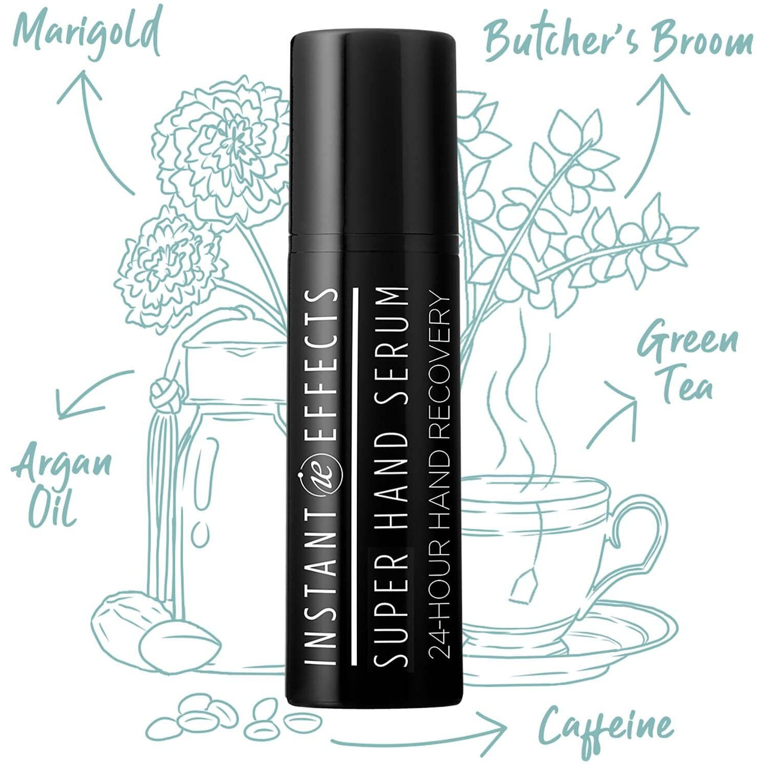 My Instant Effects Super Hand Serum - Reduces Fine Lines - Improves Brightness While Evening Skin Tone And Dramatically Improves Luminosity - 24 Hour Hydration - 30 Ml