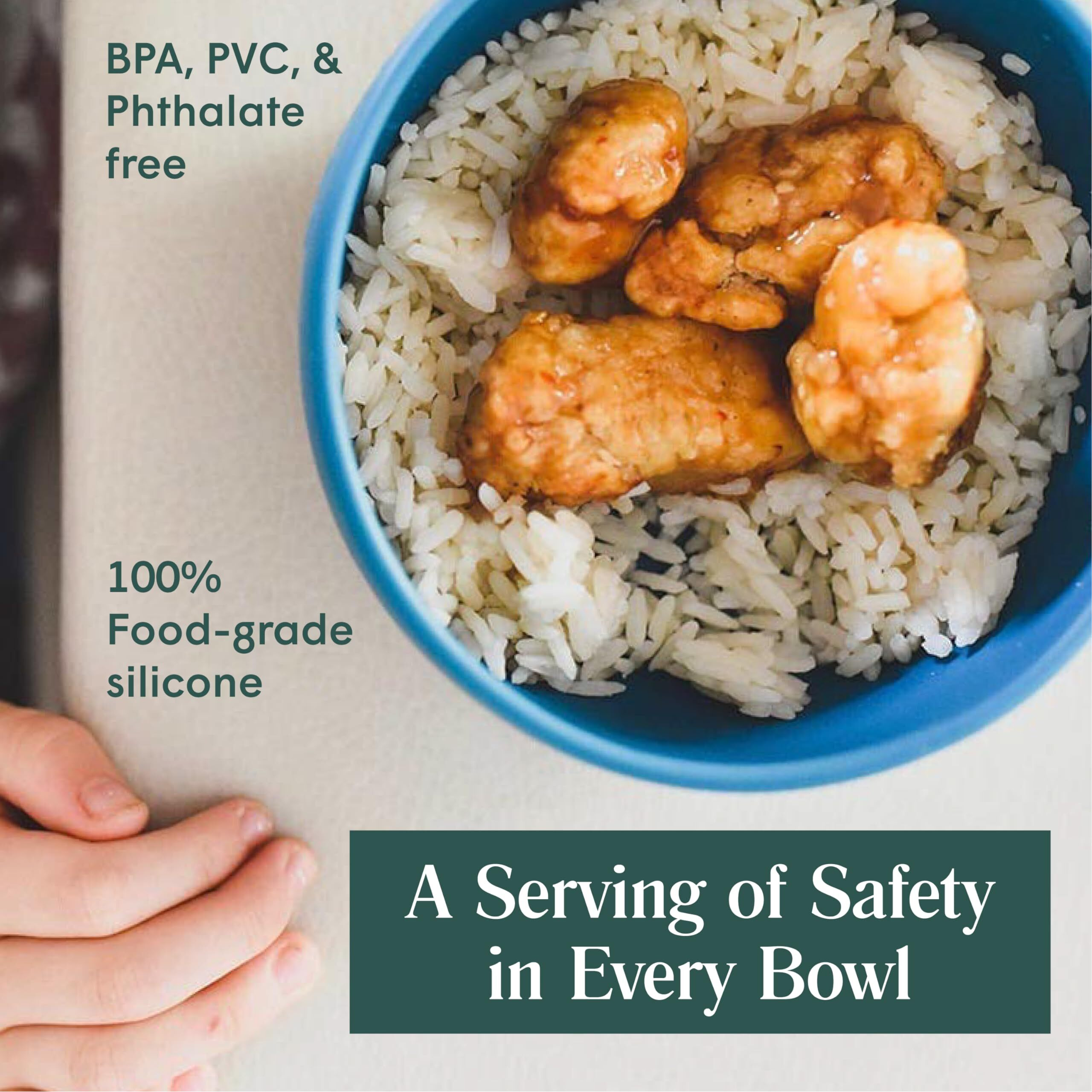 Simka Rose Baby Bowl And Spoon Set  Baby Bowls Suction For Toddler  Bpa-Free Silicone Bowls Baby  Baby Bowl And Spoon Dishwasher And Microwave Safe Baby Feeding Supplies (Lilac)