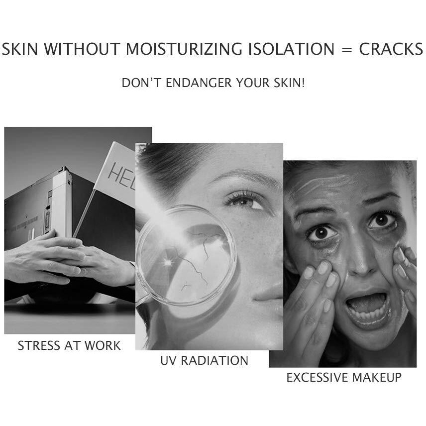 Jomtam Contour Multi-Color Pink Green Purple Isolation Waterproof Natural Makeup Protection Hydration Oil Balance Moisturizing 40G