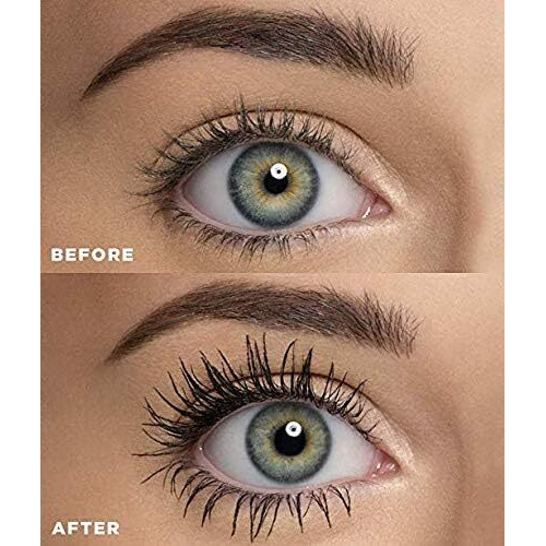 Lash Next Door Water Resistant Mascara Black Volume And Length - No Clump Volumizing Mascara For Thickening And Lengthening - Smudge Proof Lashes By Brooklyn And Bailey (1 Pack)