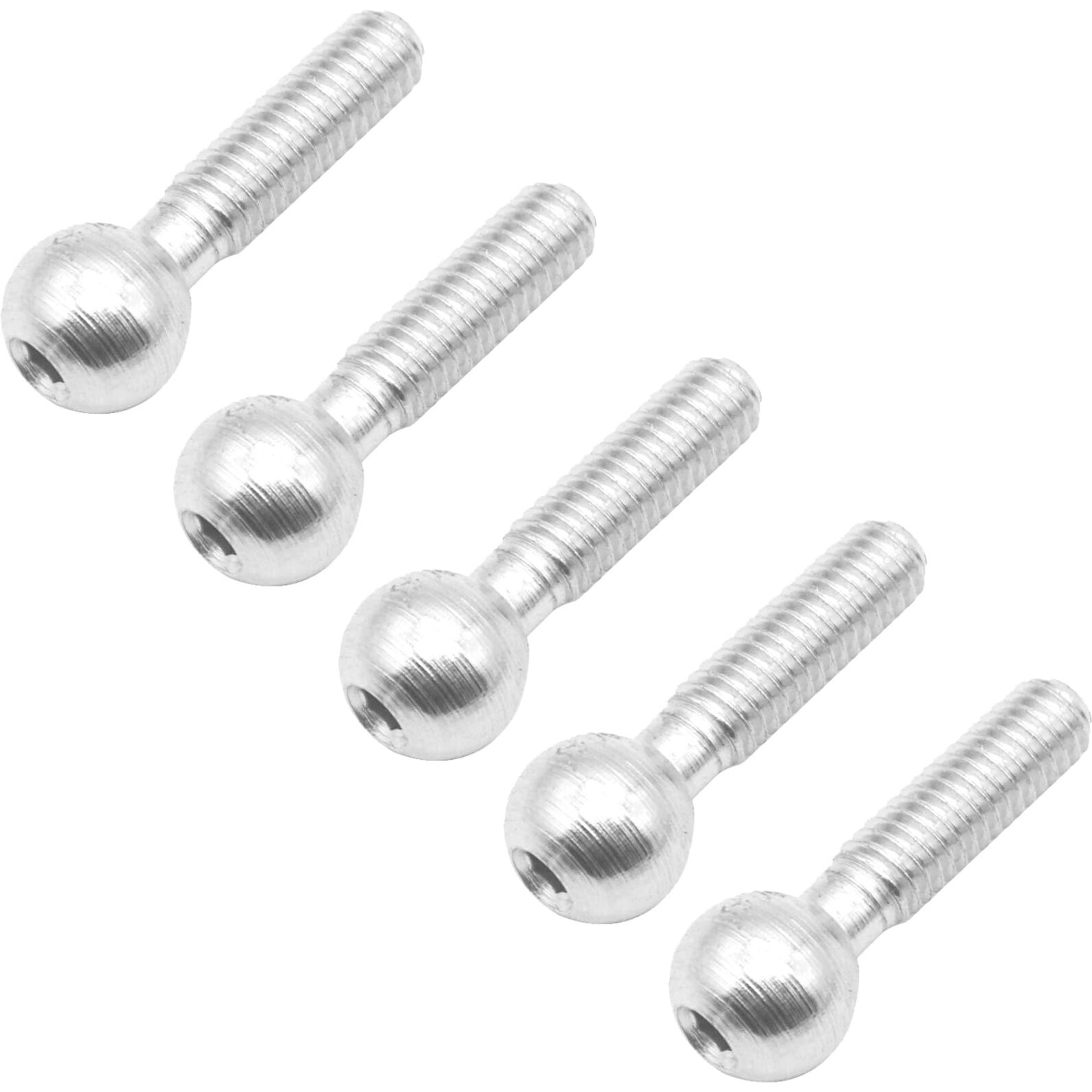 Vgoohobby 10Pack Metal M5 Ball Head Screw 02152 Compatible With Redcat Volcano S30 Hsp 94122 94188 1/10 Rc Car Truck