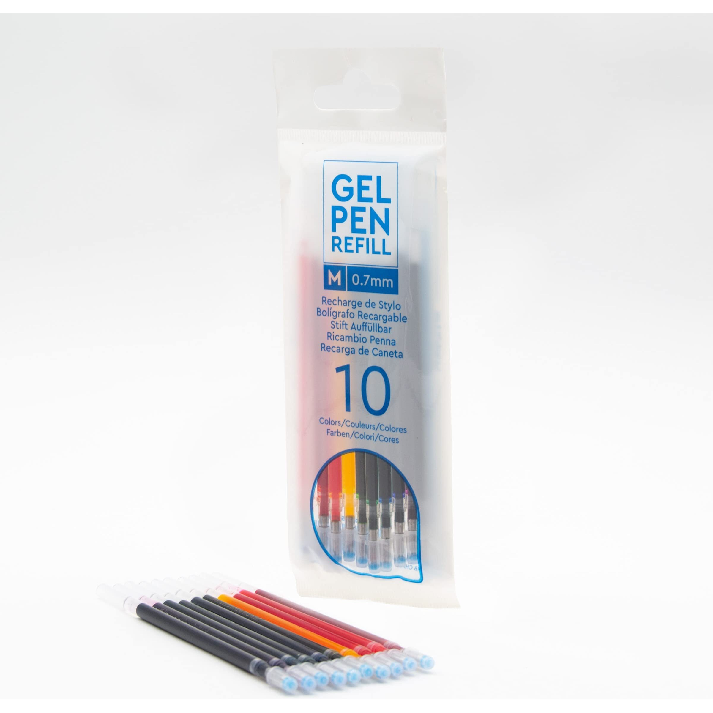 Iq - Gel Pen Refills - 10 Pack  Compatible With Lego Gel Pens