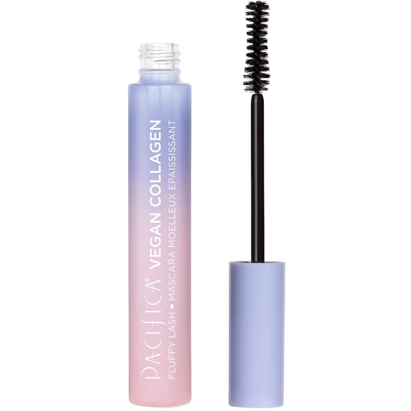 Pacifica Vegan Collagen Fluffy Lash Mascara - Black Mascara Women 0.24 Oz