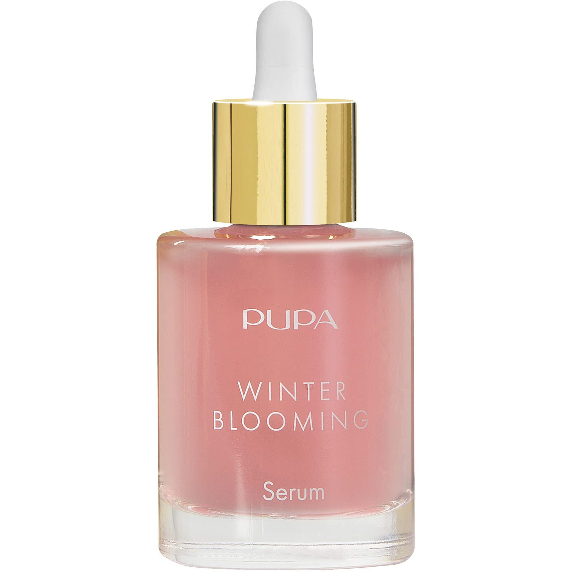 Pupa Milano Winter Blooming Face Serum - Rich In Hyaluronic Acid - Real Hydration Concentrate - Contains Rose Extract - Instantly Absorbed  Giving Your Face A Fresh And Glowing Appearance - 1.01 Oz