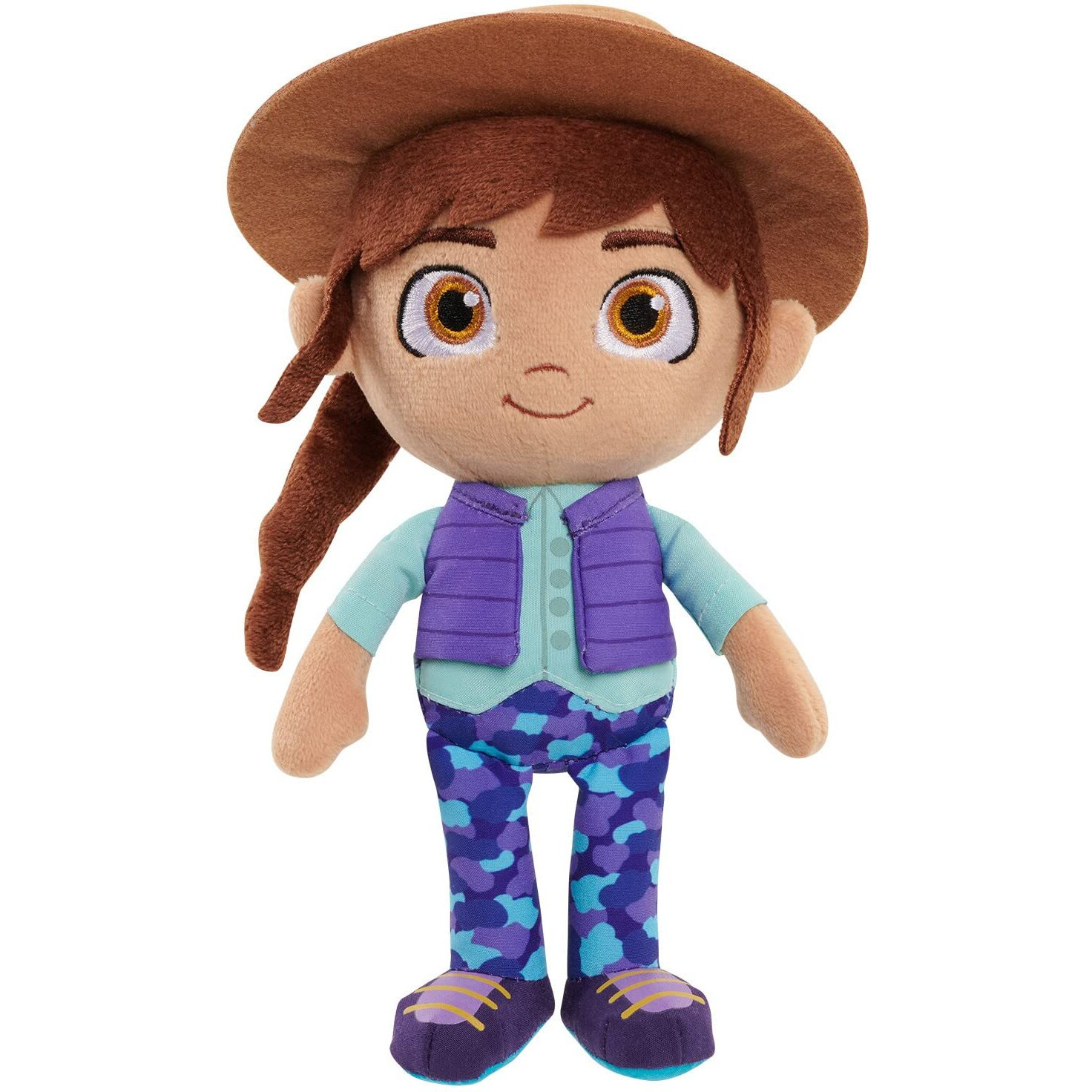Just Play Netflix Ridley Jones Collectible Plushie Ridley Jones Doll  8-Inch Stuffed Toy  Kids Toys For Ages 3 Up