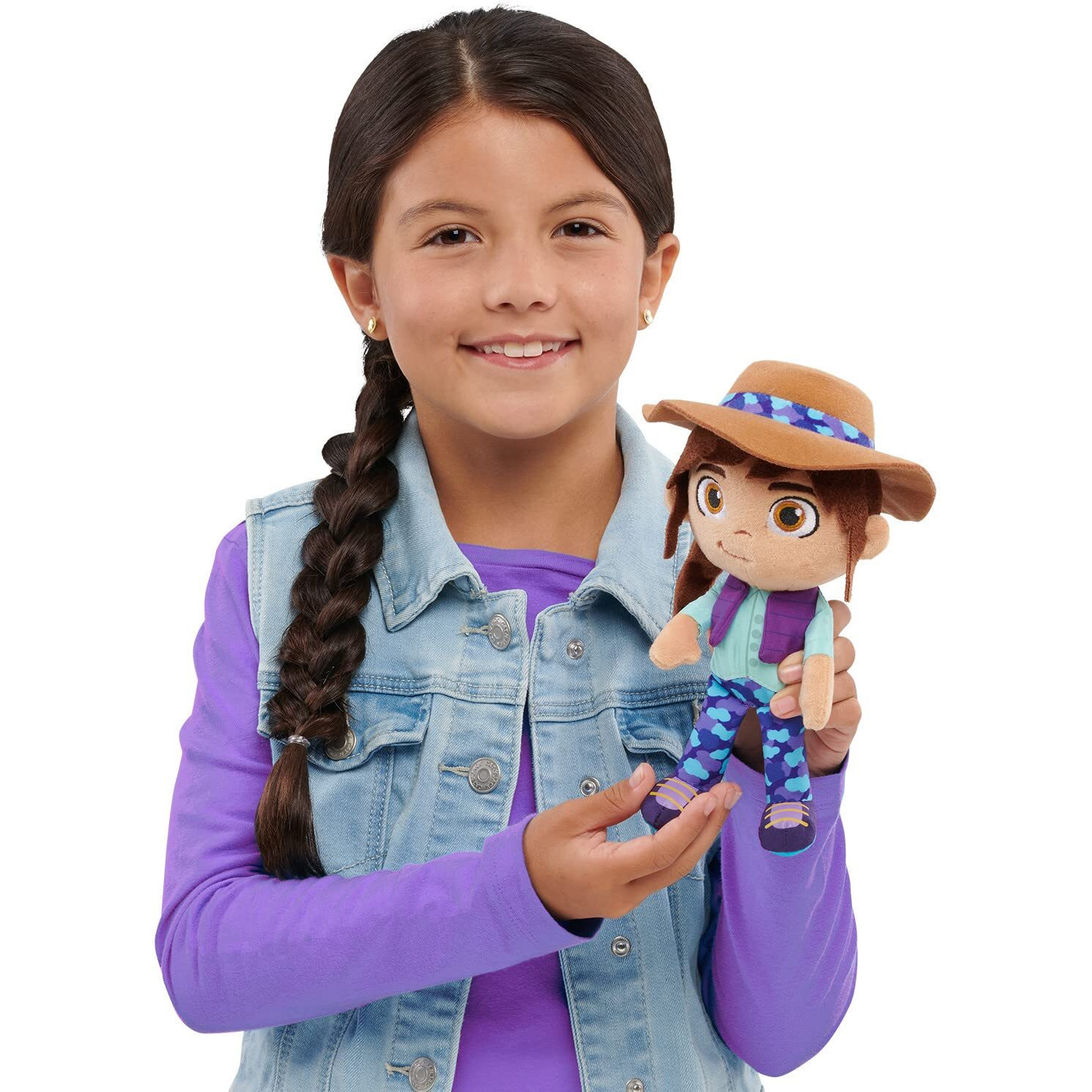 Just Play Netflix Ridley Jones Collectible Plushie Ridley Jones Doll  8-Inch Stuffed Toy  Kids Toys For Ages 3 Up