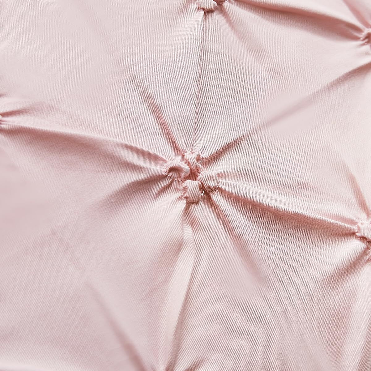 Vaulia Lightweight Soft Microfiber Decorative Pillow Shams  Well Crafted Pinch Pleat  Queen Size (20X30) Pink Color  2 Pack