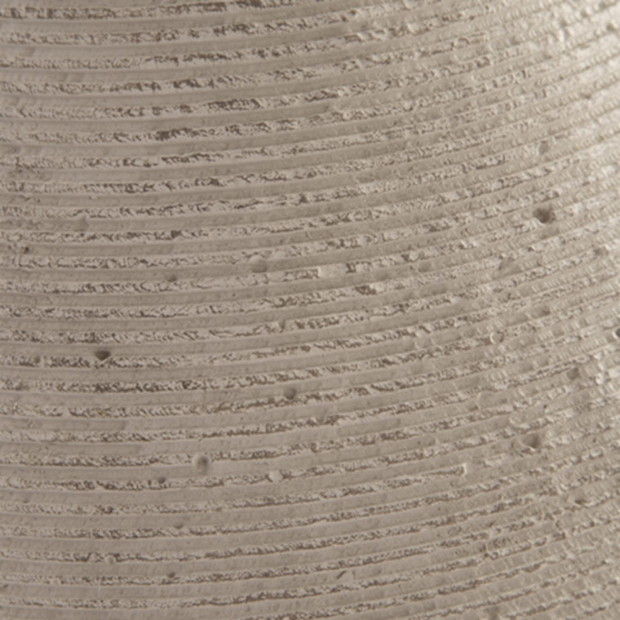 Signature Design By Ashley Hannela 12"" Modern Distressed Polyresin Vase  Antique Tan