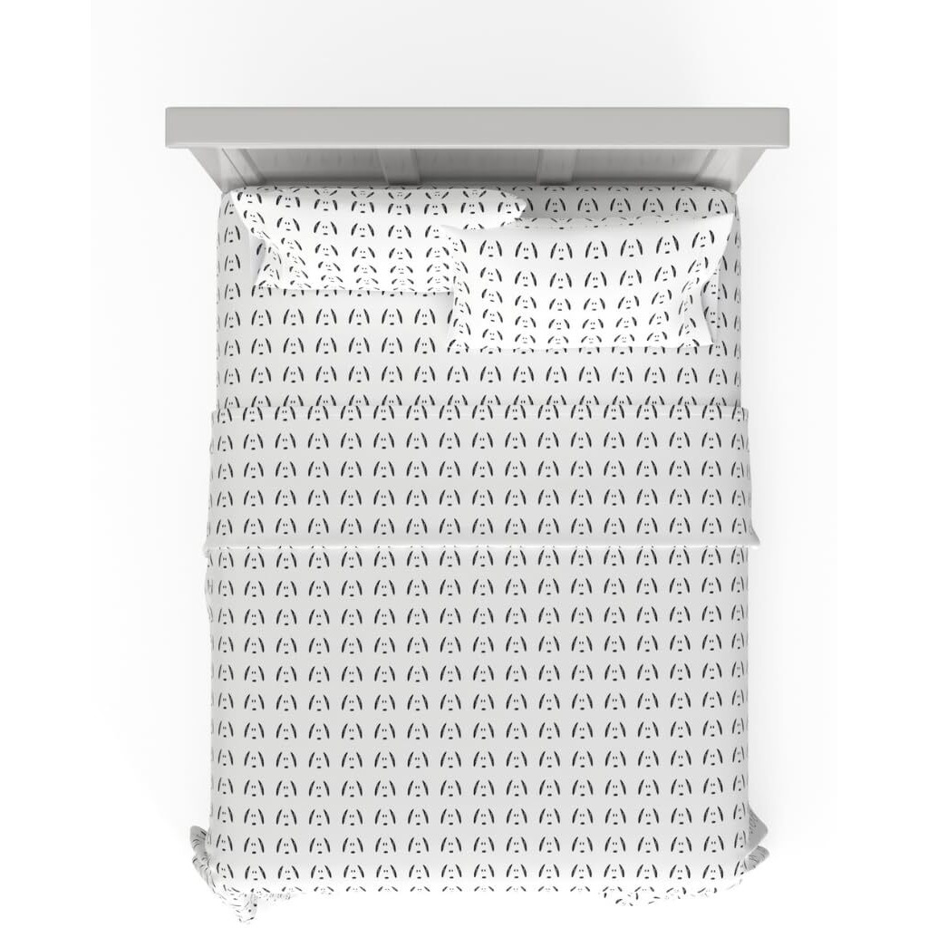 Franco Collectibles Peanuts Snoopy Bedding Super Soft Cozy Microfiber 4 Piece Full Sheet Set  (Officially Licensed Product)