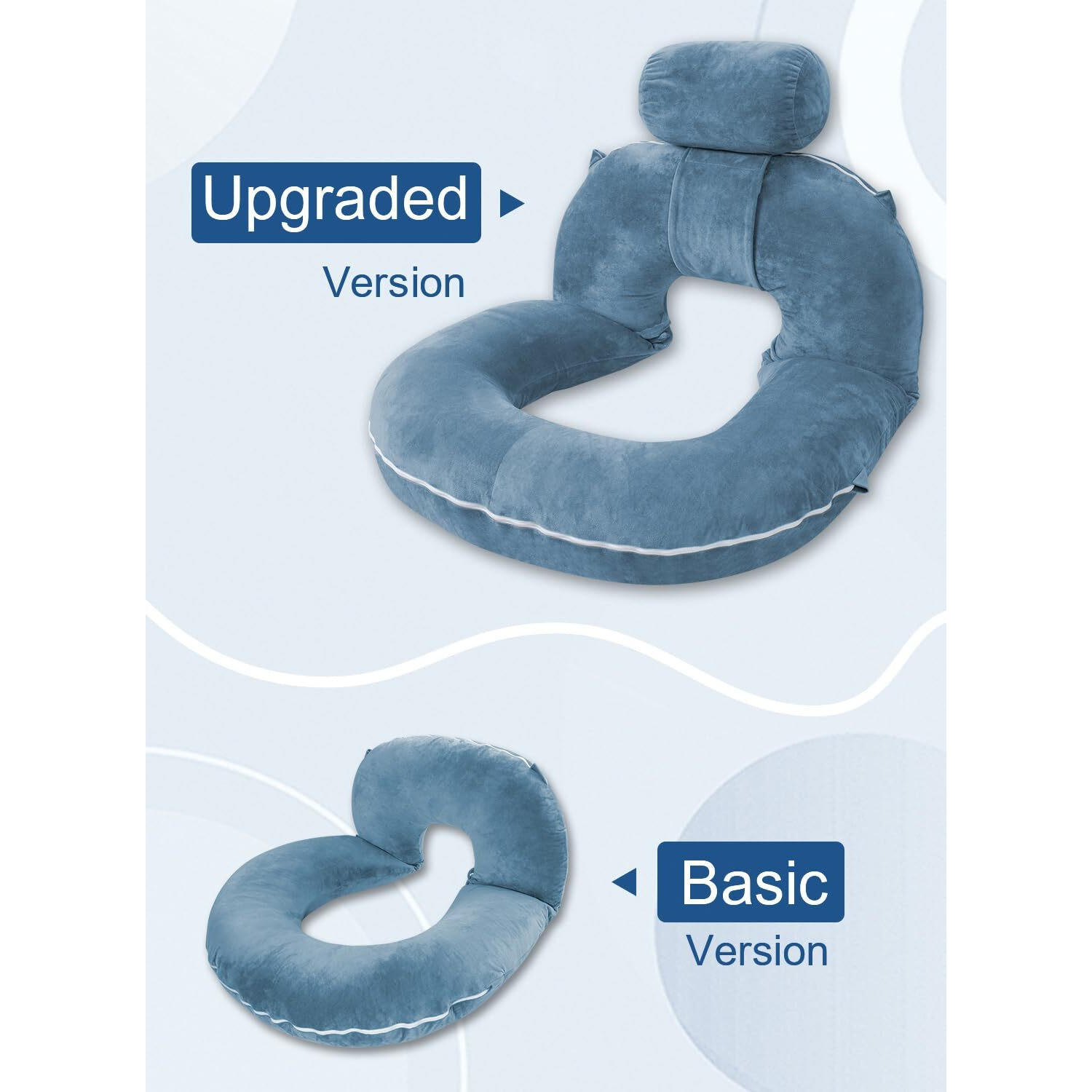 Insen Reading Pillow  Back Pillow For Sitting In Bed For Reading  Nurse & Relax  Reading Pillow For Adults  Moms & Kids  Sit Up Pillow For Bed