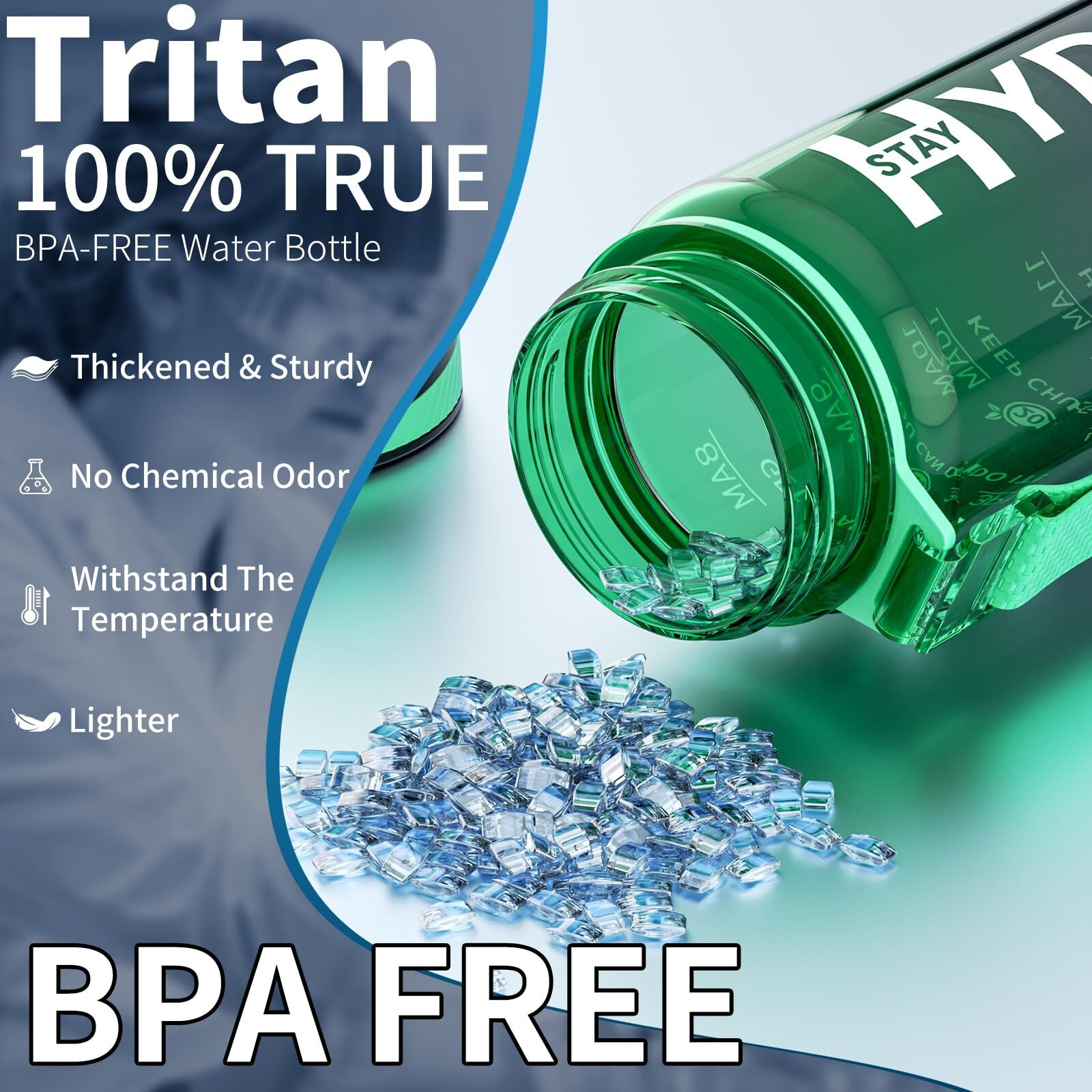 Water Bottle  32 Oz Motivational Water Bottles With Time Marker-Tritan & Bpa Free  Sports Water Bottle With Time To Drink & Strap  Wide Mouth  Leakproof -Gift For Christmas Gym Fitness & Outdoor