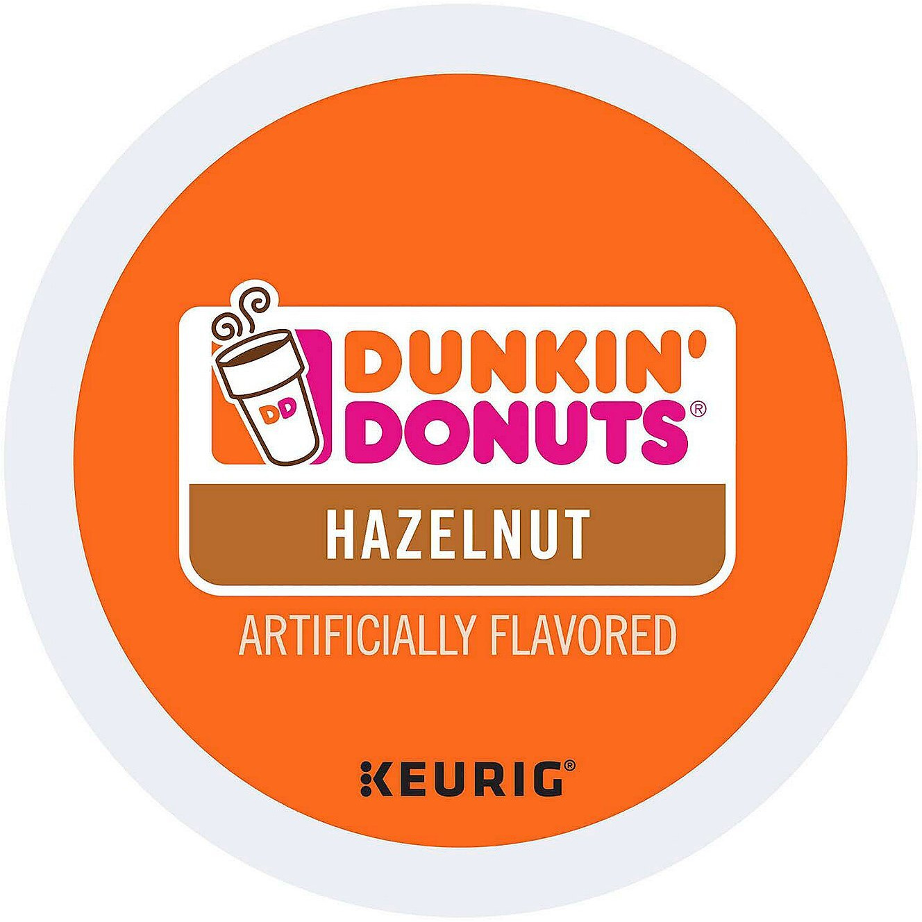 Dunkin' Hazelnut Coffee 16 Count K-Cup Pods (Packaging May Vary)