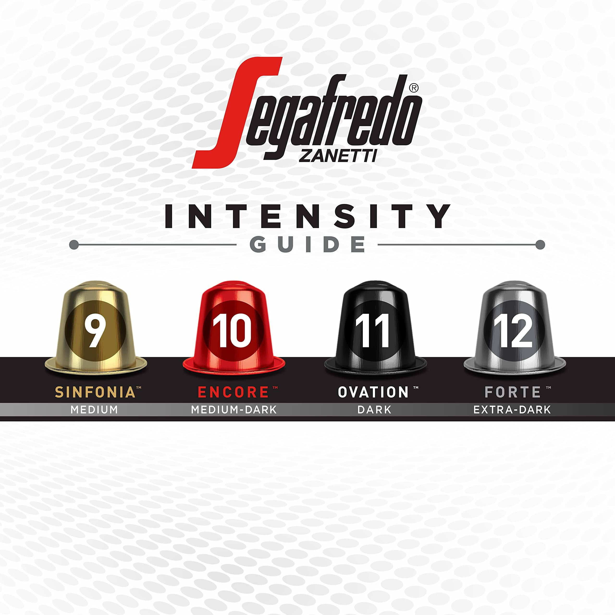 Segafredo Zanetti Espresso Capsules  Variety Pack  Compatible With Nespresso Original Machines  40 Count Aluminum Pods