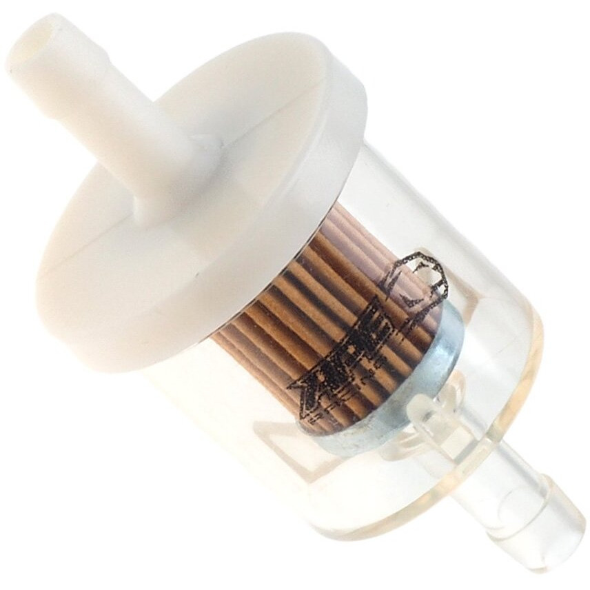 Ape Racing Inline Fuel Filter Universal Fuel Filters For Small Engine Motorcycle Lawn Mower (Pack Of 2) Replace 691035 49019-0027 Am108356