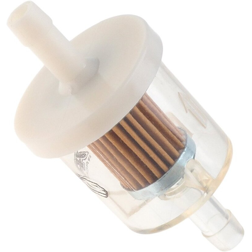 Ape Racing Inline Fuel Filter Universal Fuel Filters For Small Engine Motorcycle Lawn Mower (Pack Of 2) Replace 691035 49019-0027 Am108356