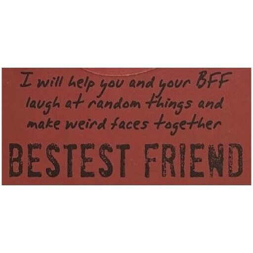 Watchover Voodoo 3-Inch Bestest Friend Keychain - Handcrafted Gift To Bring Good Luck And Positivity Everywhere You Go