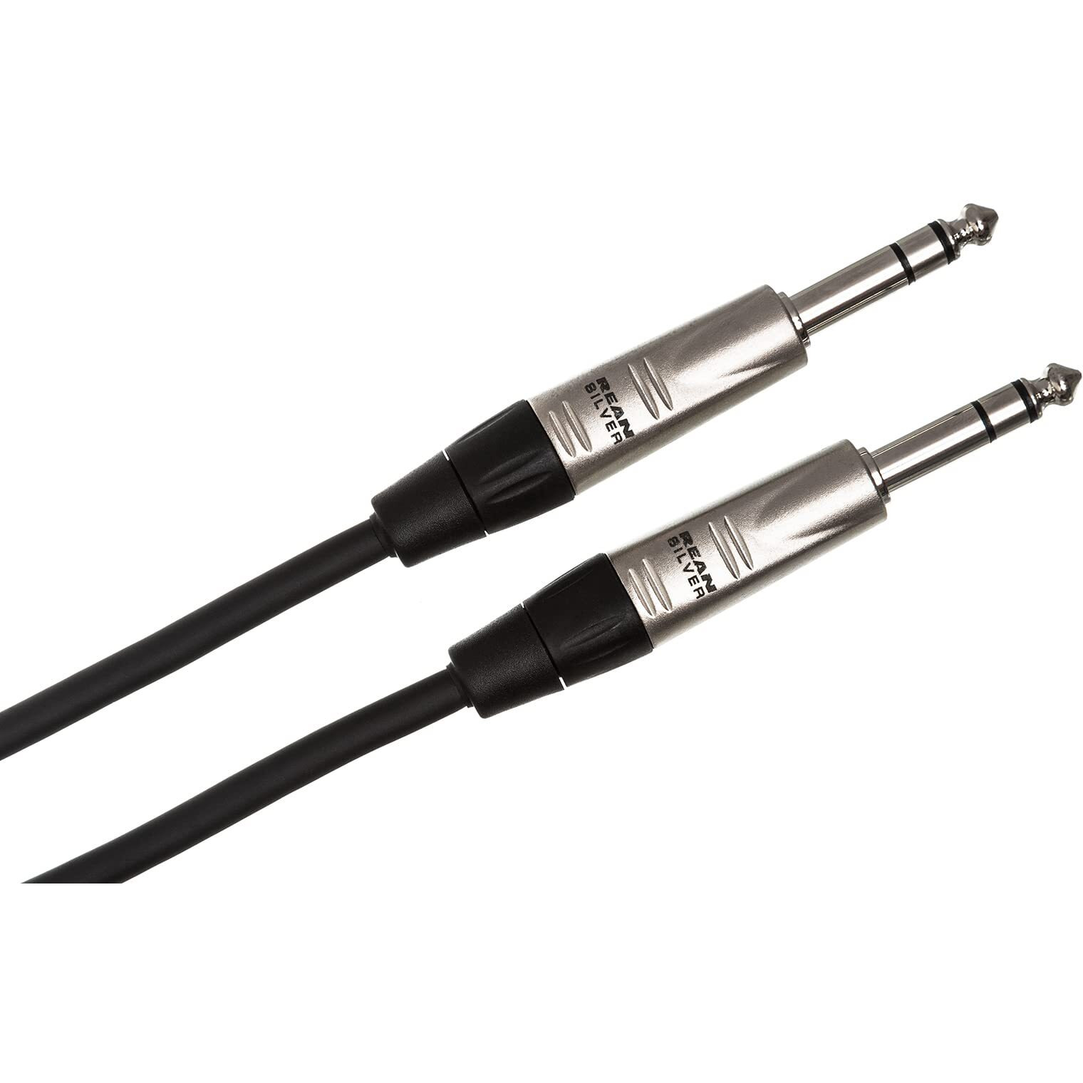 Hosa Hss-001.5 Rean 1/4"" Trs To Rean 1/4"" Trs Pro Balanced Interconnect  1.5 Feet