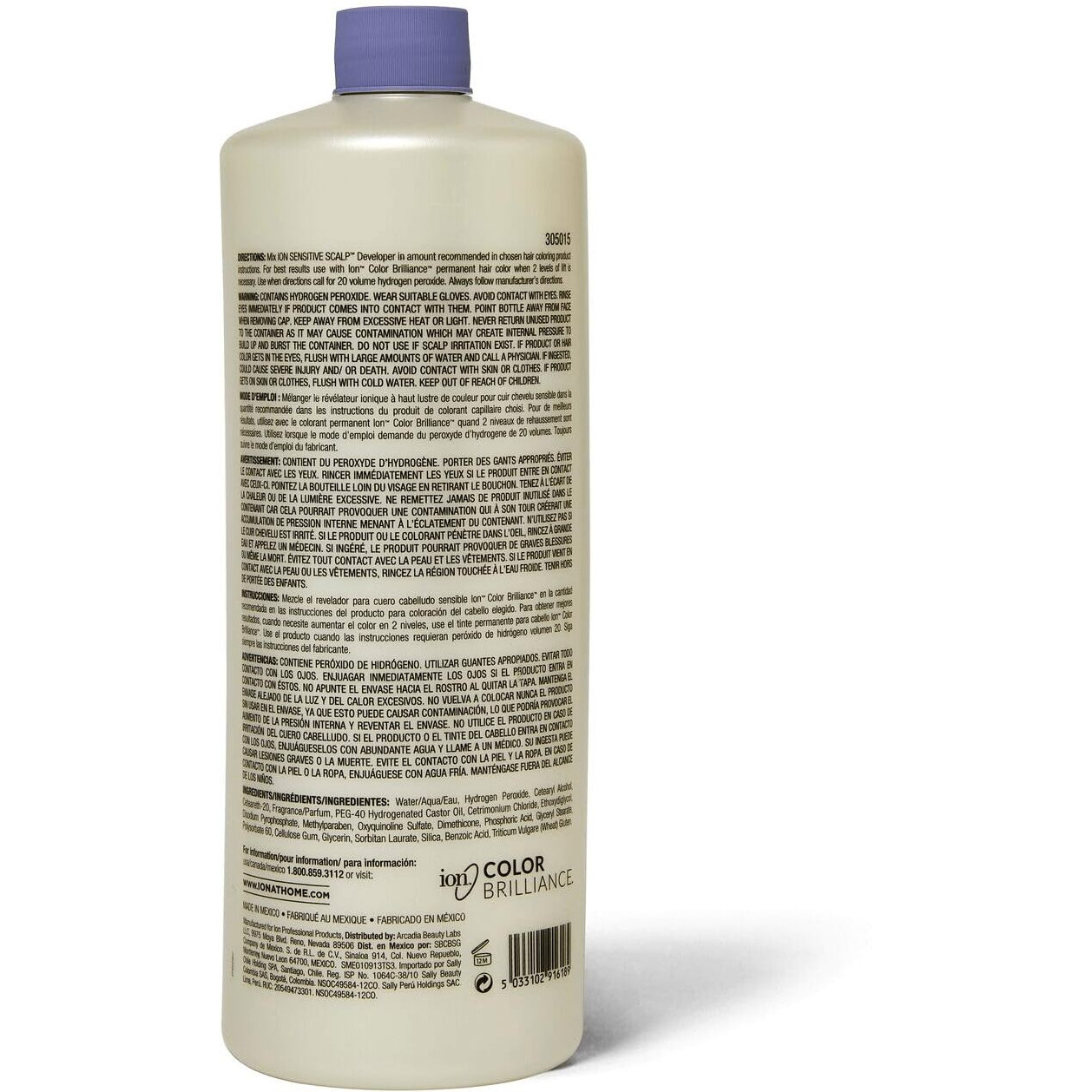 Ion Sensitive Scalp 20 Volume Creme Developer 32 Oz