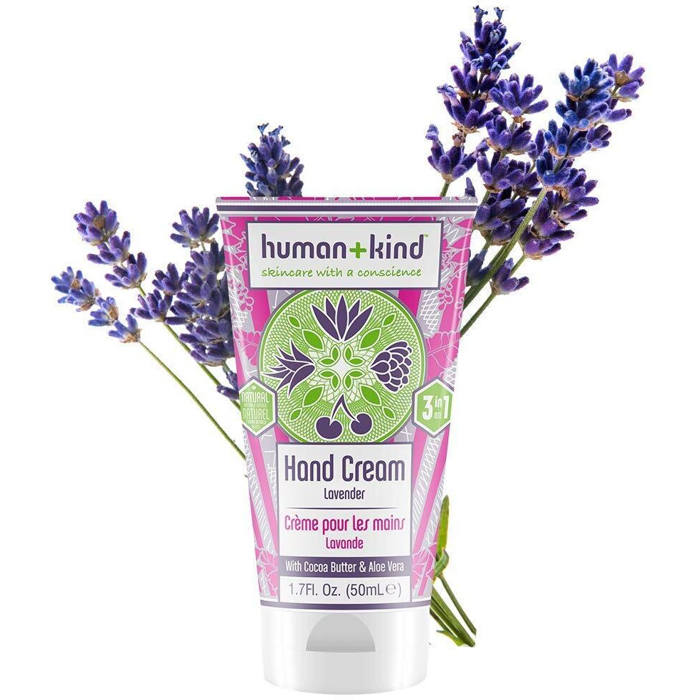 Human+Kind Moisturizing Hand Cream Lavender - Hydrating Cream With Avocado Oil And Shea Butter - Intense  Fast Absorbing Moisturizer For Smooth Skin - For Dry  Cracked Skin - 1.7 Oz