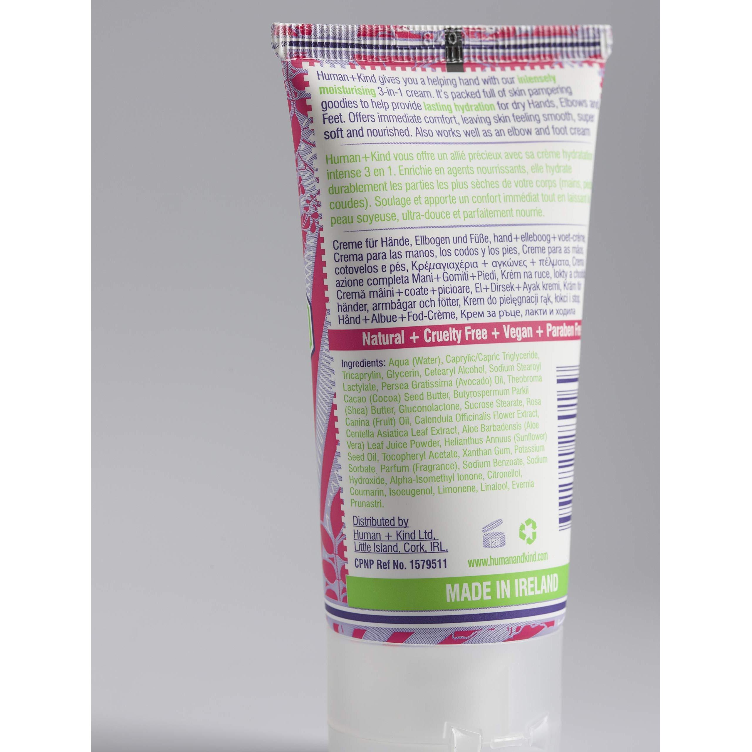 Human+Kind Moisturizing Hand Cream Lavender - Hydrating Cream With Avocado Oil And Shea Butter - Intense  Fast Absorbing Moisturizer For Smooth Skin - For Dry  Cracked Skin - 1.7 Oz