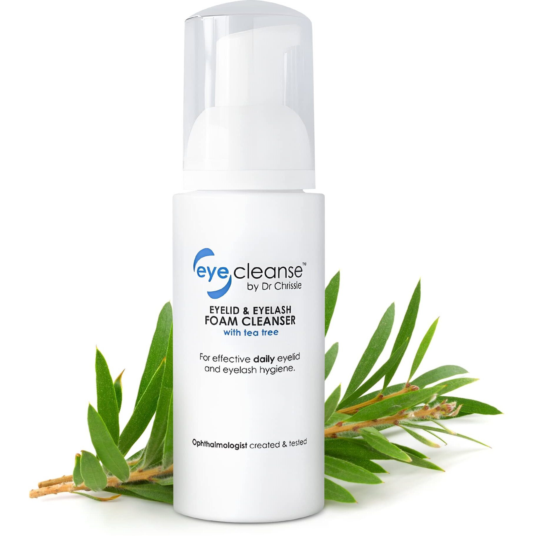 Dr Chrissie All-In-One Eyelid And Eyelash Cleanser For Extensions  Lash Extension Kit Essential  Enriched With Tea Tree Oil  Helps Ease Tired Eyes  100 Ml - Eyecleanse