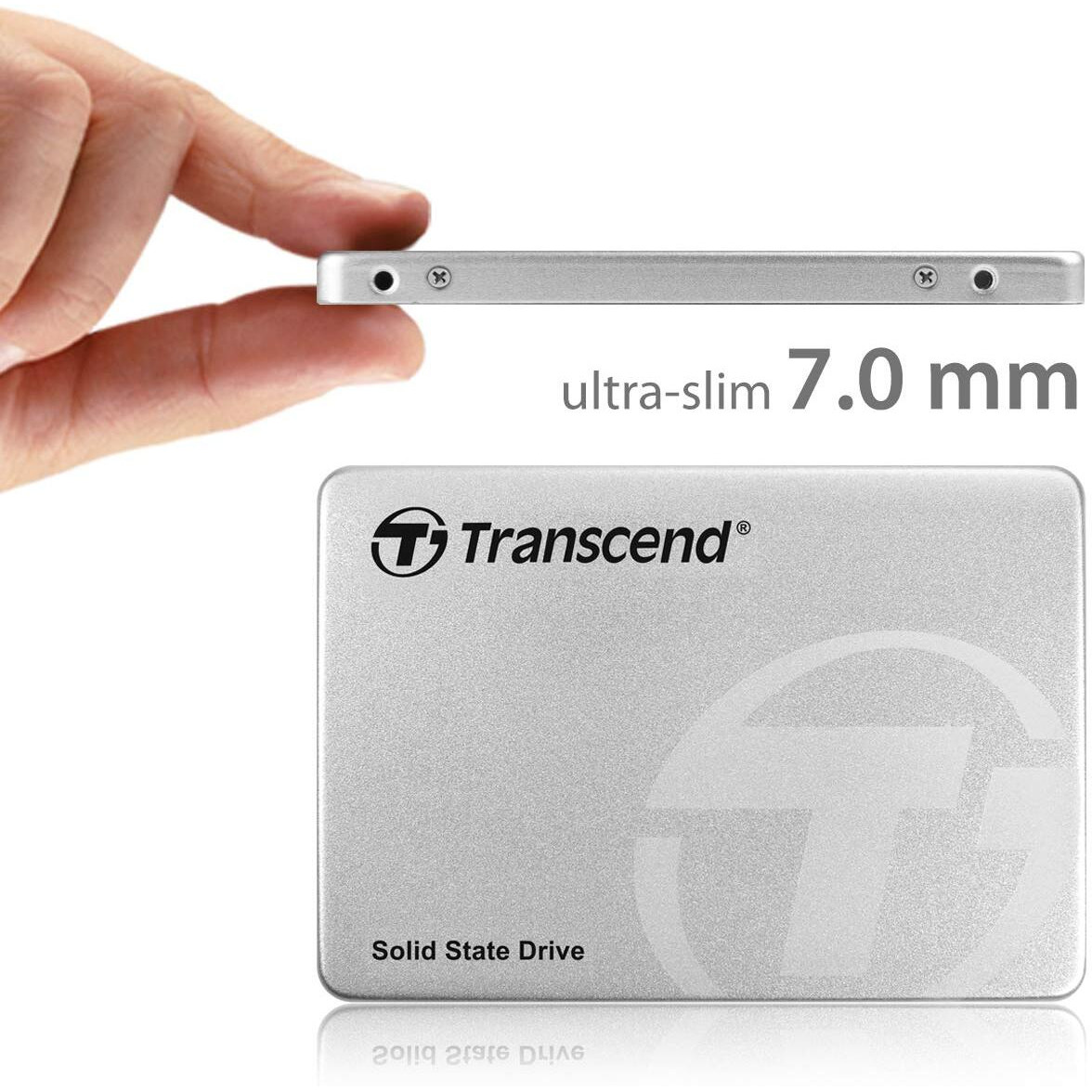 Transcend 128Gb Mlc Sata Iii 6Gb/S 2.5"" Solid State Drive 370 (Ts128Gssd370S)