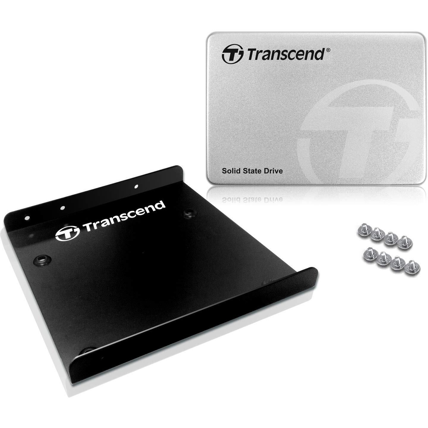 Transcend 128Gb Mlc Sata Iii 6Gb/S 2.5"" Solid State Drive 370 (Ts128Gssd370S)