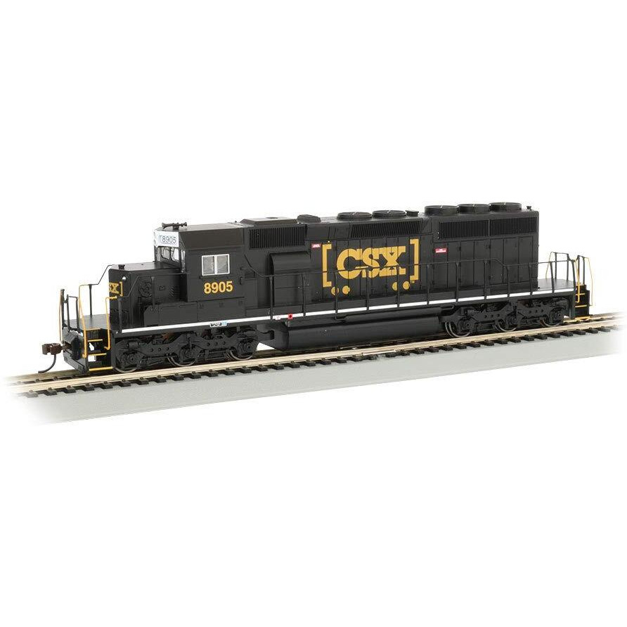 Emd Sd40-2 Dcc Equipped Diesel Locomotive Csx 8905 (Htm) - Black - Ho Scale