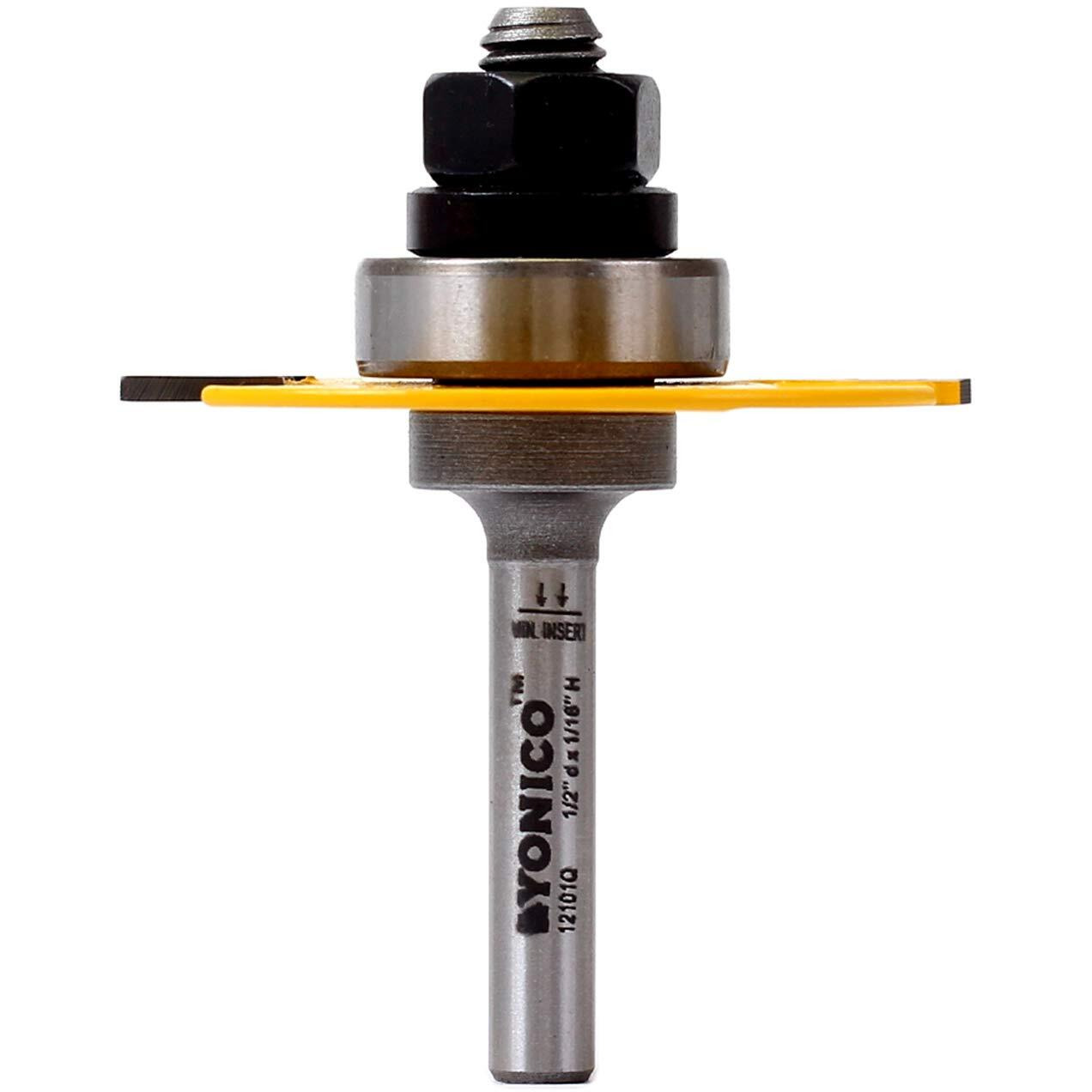 Yonico Router Bits Slotting Cutter 1/16-Inch 1/4-Inch Shank 12101Q