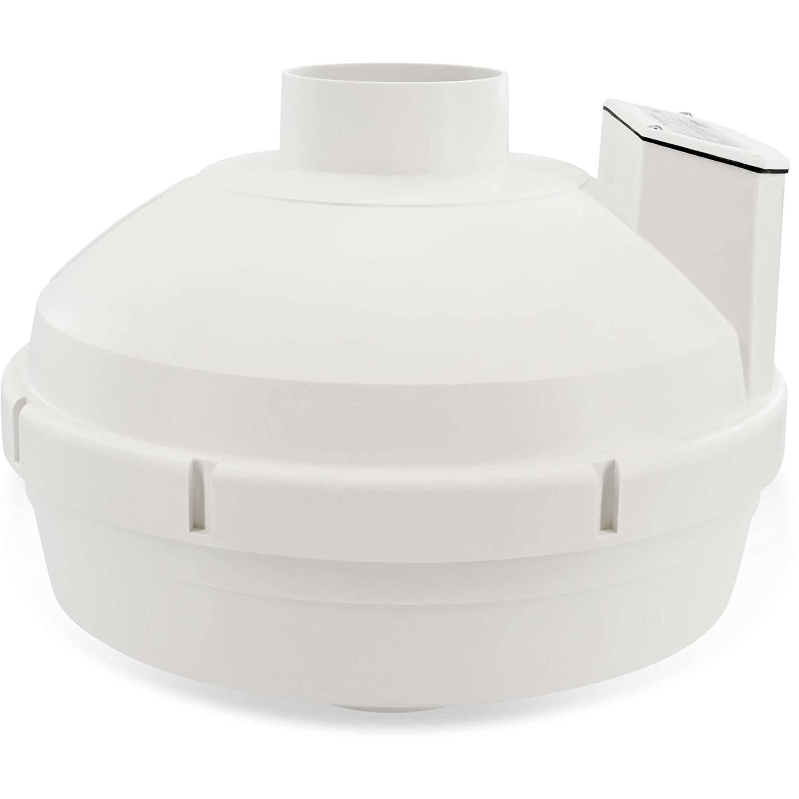 Festa Radon Amg Prowler Radon Fan - Quiet And Energy Efficient 221 Cfm Radon Mitigation System Inline Fan - 3"" Electric Inline Fan - Made With Glass Reinforced Poly-Resin - White