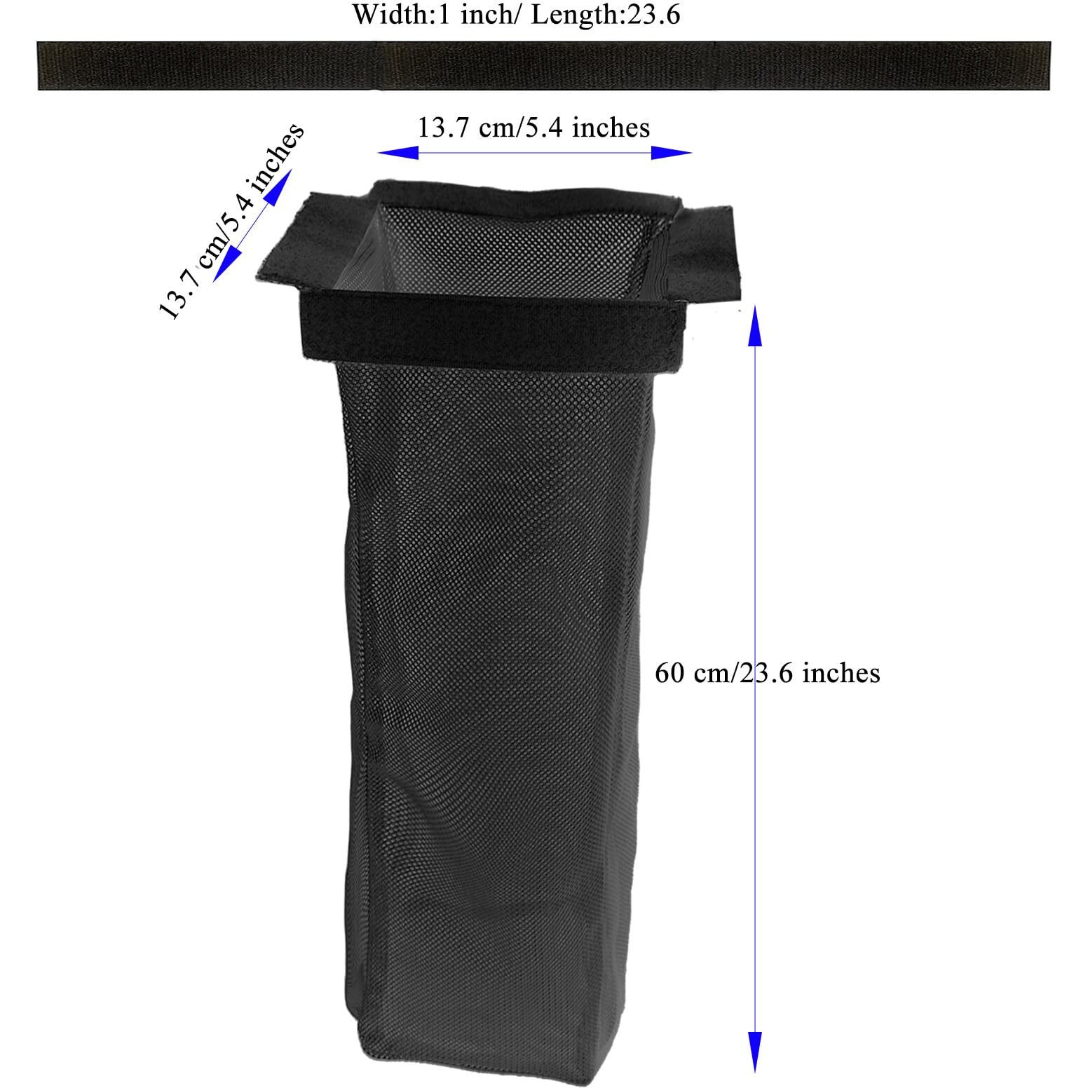 Prriudy Lint Bag For Dryer Vent Outdoor Vent Lint Bag Indoor Vent Lint Trap  2 Packs