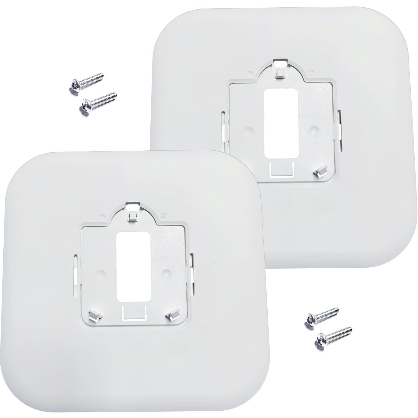 Aryeiellsow Thp2400A1080 Large Cover Plate & Electrical Box Adaptor For T-Series Thermostats  White (2)