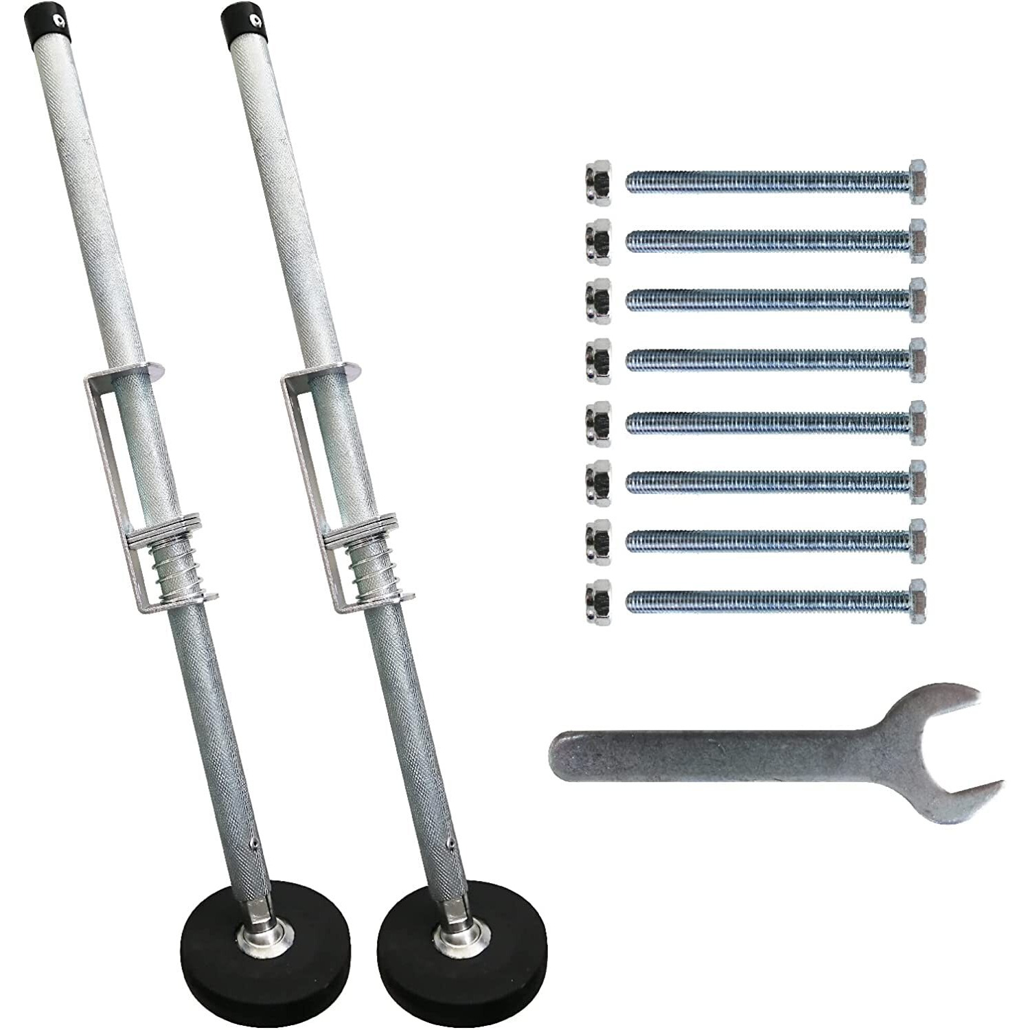 Tougher Ladder Leveler Pair Ladder Accessories Tools Working On Stairs  Adjustable Ladder Leveler For Stable Platform And Ground Level For All Surfaces-Standard Version (20"")