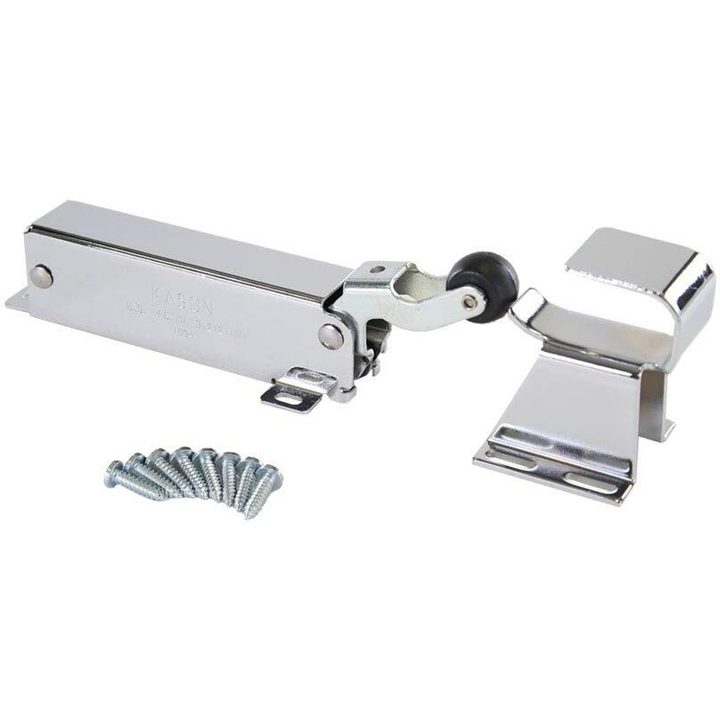 Kason 1094 Sureclose Hydraulic Door Closer And Hook  Exposed Mounting  Adjustable Wide-Hook  7/8 To 1-5/8 Inch Offset  11094000003_11094000027