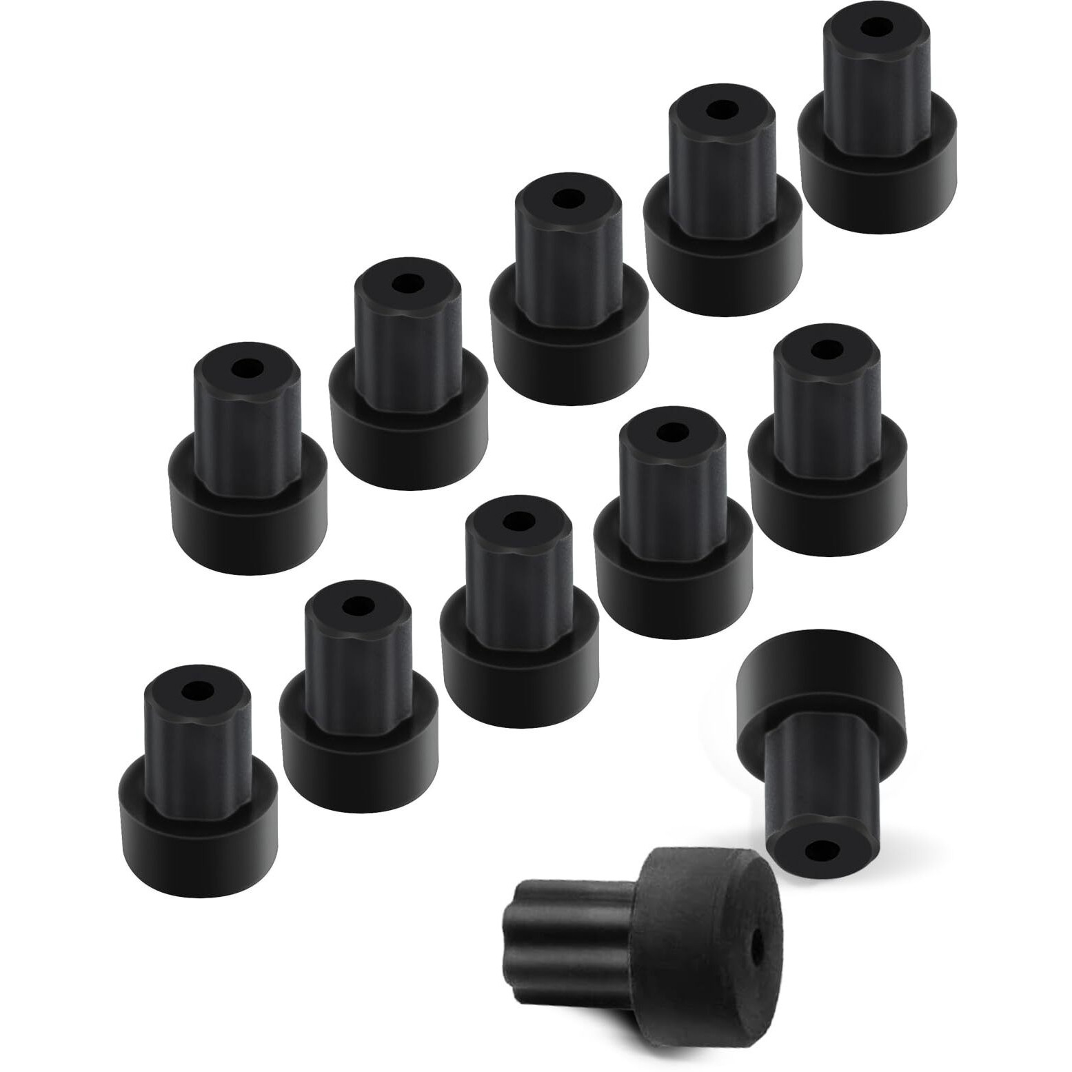 W10919249 Grate Rubber Feet Replacement Parts For Samsung Rubber Feet Range Parts Kitchenaid Stove Protector Top Bumpers Whirlpool Burner Grate Rubber Feet Nx58H5600Ss/Aa Nx58H5600Ss Nx58J5600Sg 12Pcs