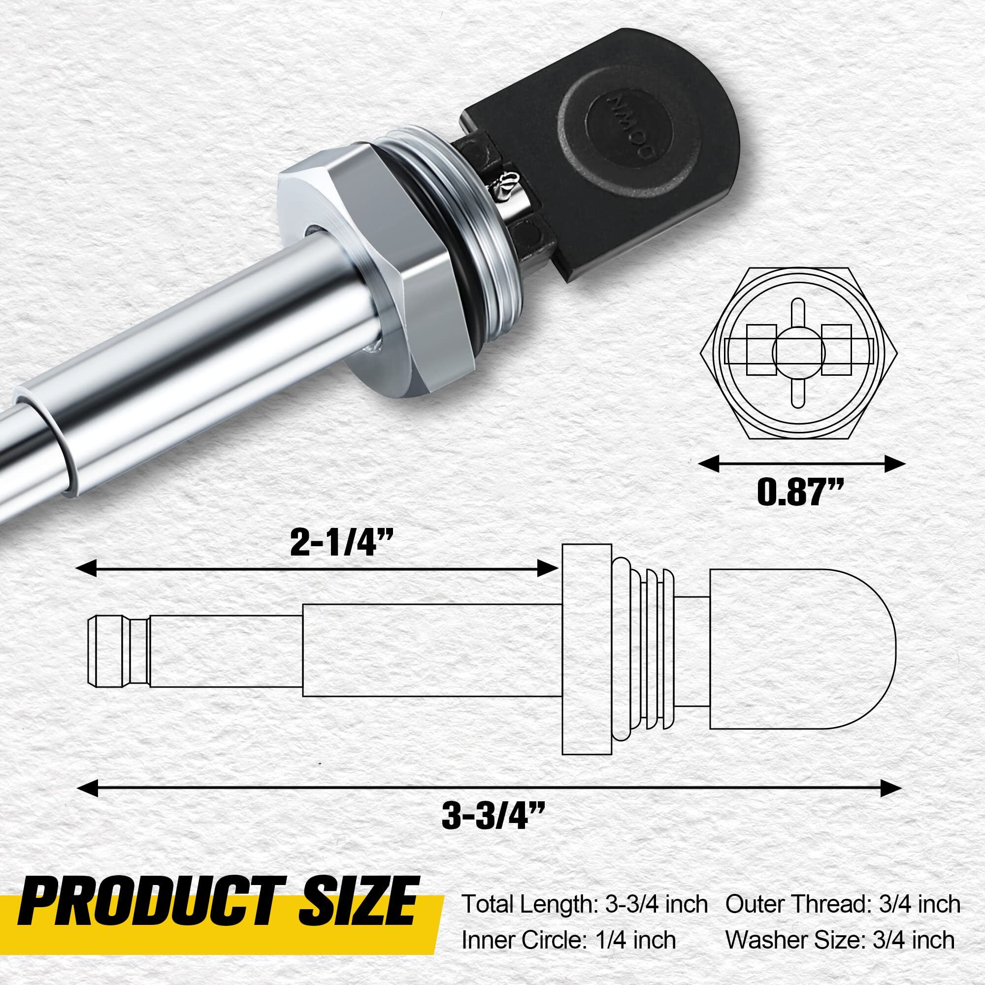 Enhon Push Button Diverter  Replacement For Rp5649  Compatible With Delta Faucet Diverter Valve  Shower Replacement Parts  Shower Diverter Assembly For Use In Single Handle Tub And Shower Faucets