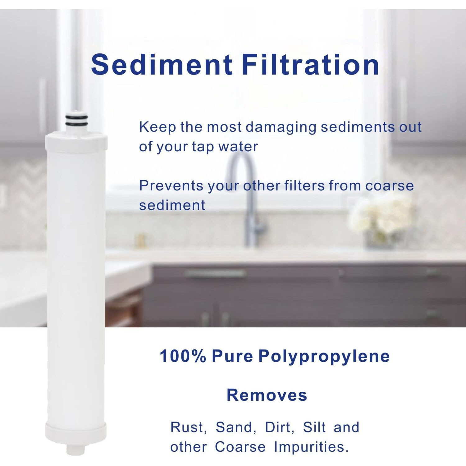 Replacement Filter Set With Membrane For Culligan Ac-30 Reverse Osmosis System
