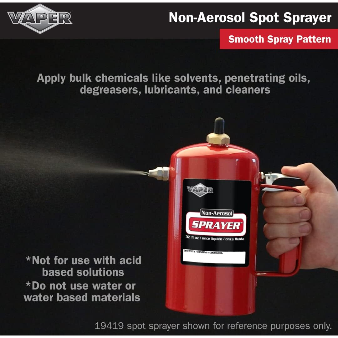 Vaper 19422 Spot Spray Non-Aerosol Sprayer - Black
