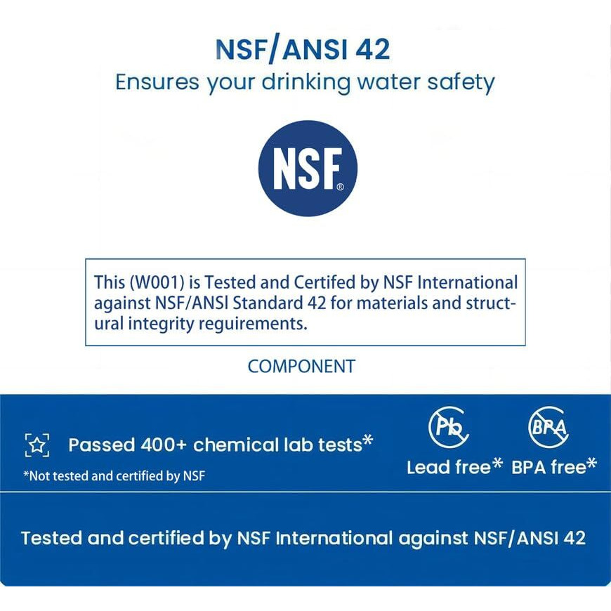 Hmasav W10295370A Water Filter Replacement  Compatible With Edr1Rxd1 Edr1Rxd1B W10295370 Filter 1 Whr1Rxd1 Kad1Rxd1 P4Rfwb P8Rfwb2L 46-9930 46-9081 2Pack