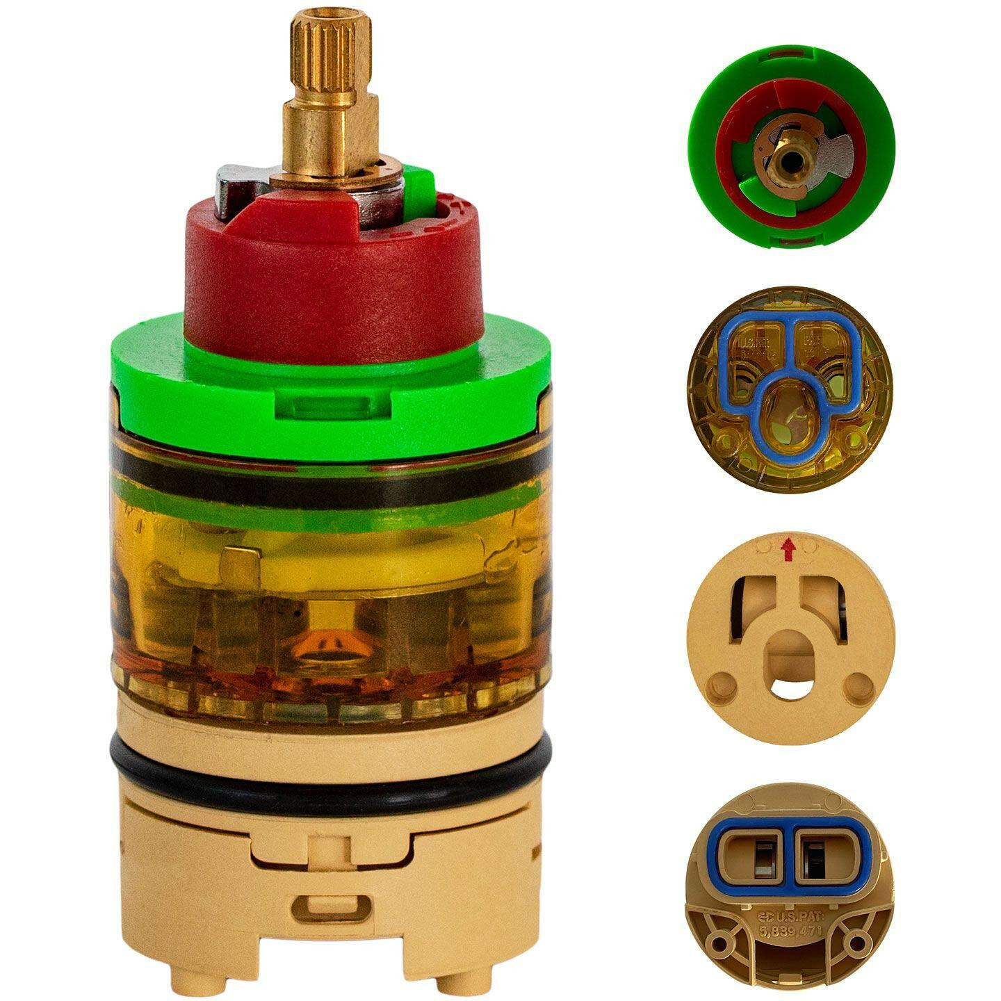 Flowrite Replacement 95-152/95-154 Gerber Safetemp 2 Single Handle Shower Cartridge Assembly For Gs-105