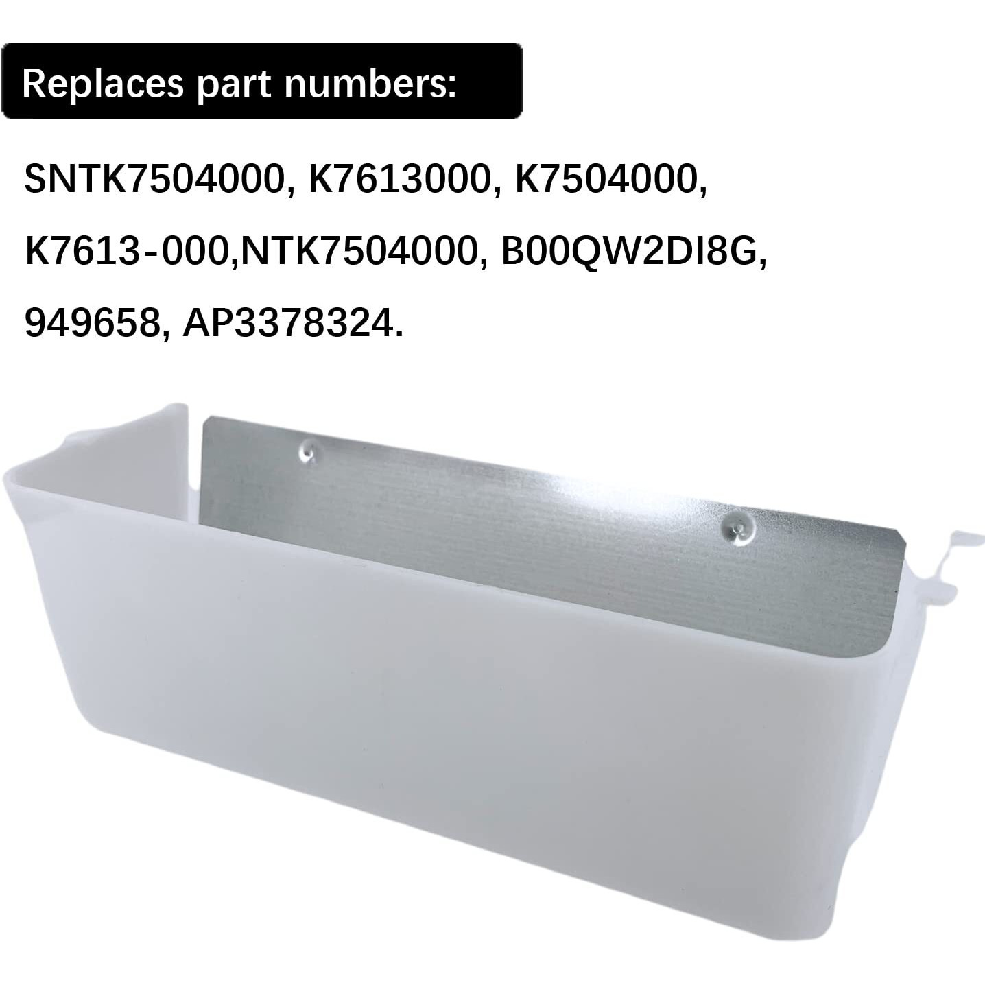 Semzohc Sntk7504000 Range Vent Hood Light Lens Replacement Replaces Sntk7504000  K7613000  K7504000  K7613-000  Ntk7504000  949658  Ap3378324 For Broan Qt20000 & Kenmore Range Hood