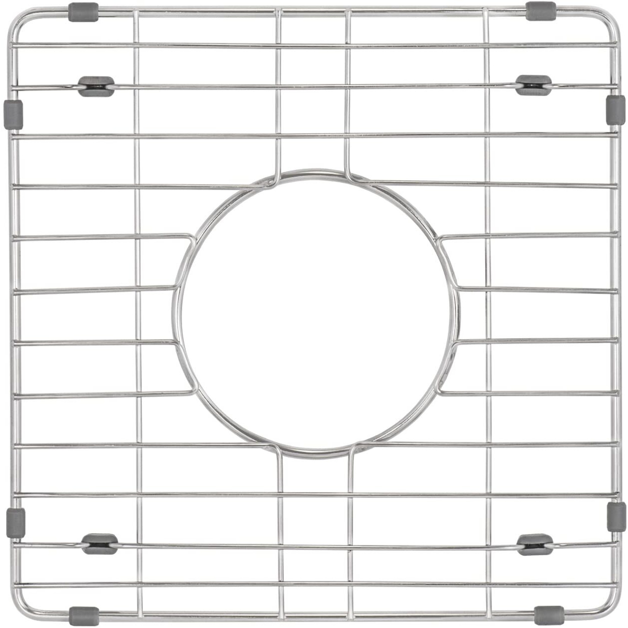 Ruvati Rinse Grid Bumpers (8 Qty) And Feet (4 Qty) Set - Grey - Rva11019