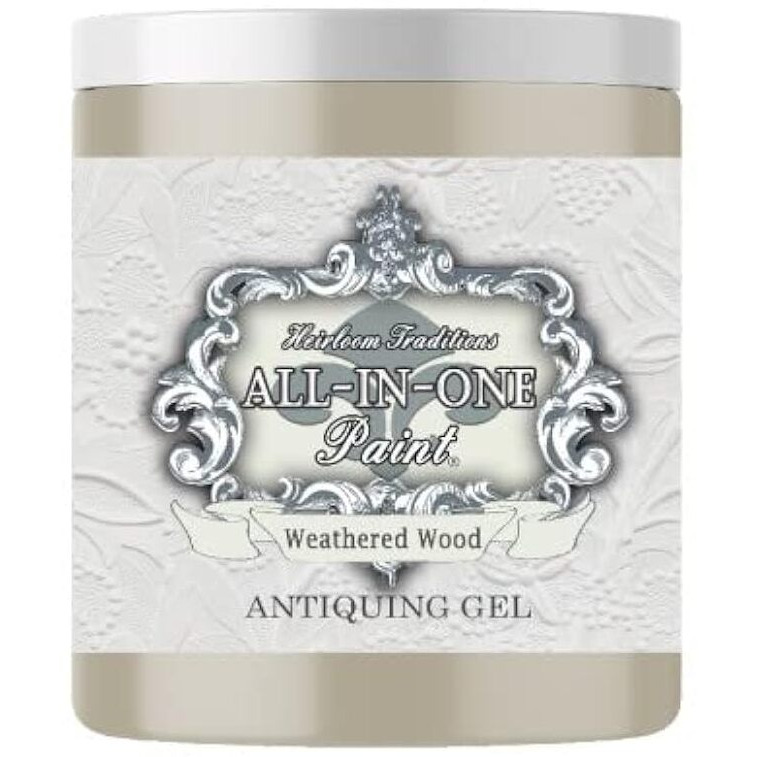 Heirloom Traditions Antiquing Gel  Weathered Wood (Gray)  16 Fl Oz