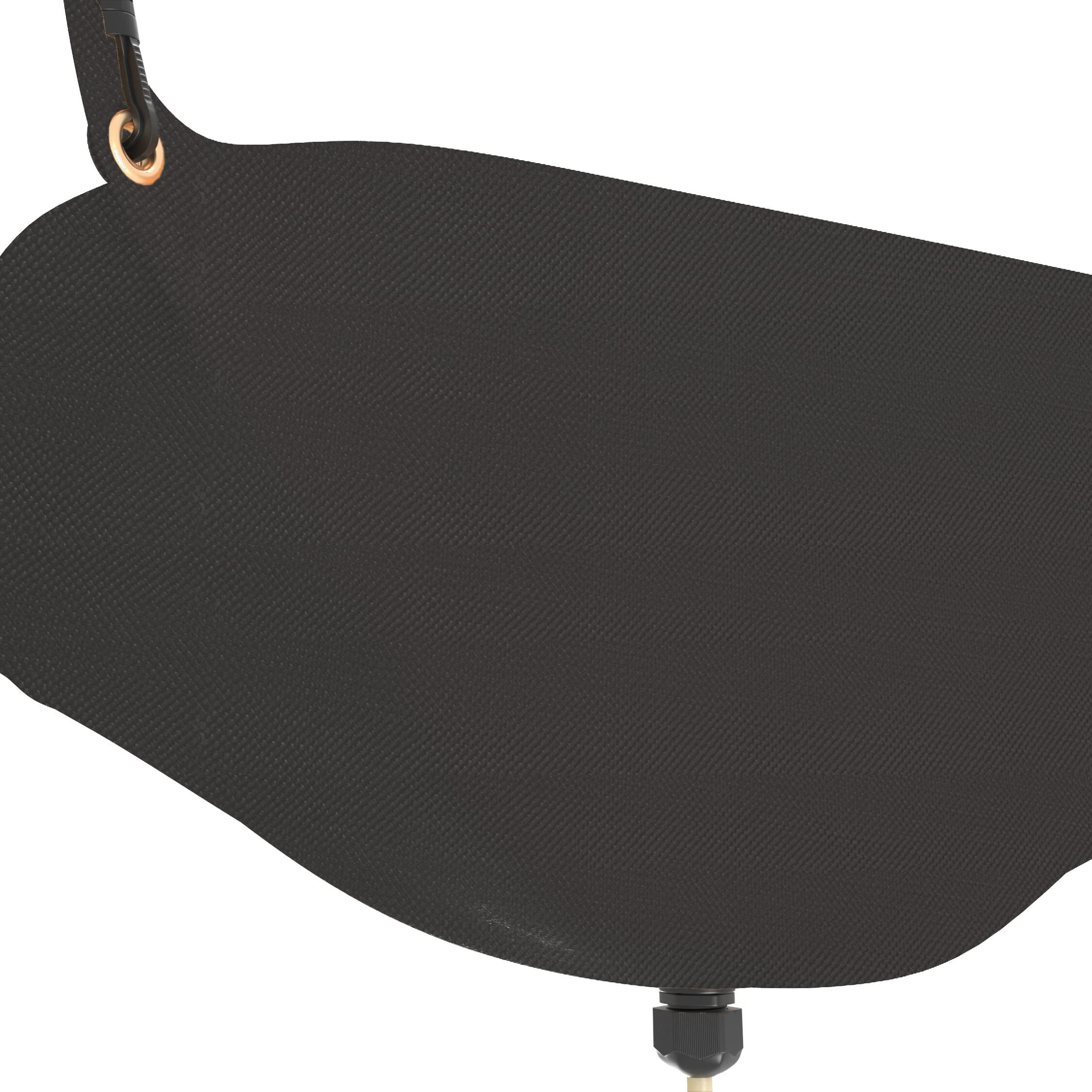 Tredre Ceiling Leak Diverter Drain Tarp Heavy Duty Roof Ceiling Leak Drip Black 3' X 3'