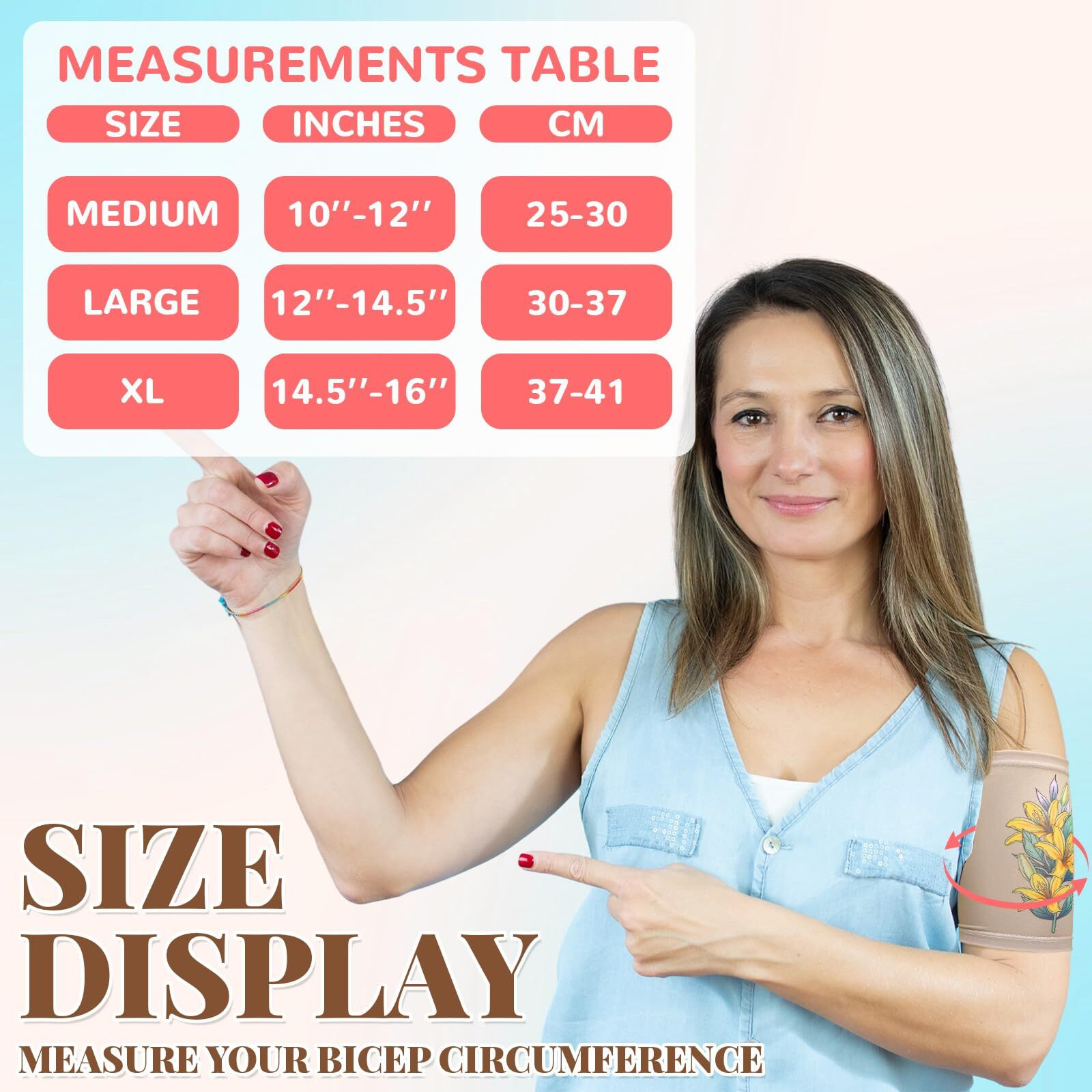 Vabean 4 Pcs Picc Line Cover Sleeve Picc Upper Arm Cover Soft Breathable Elastic Picc Line Sleeve For Women Men Adult (Nude Color Large)